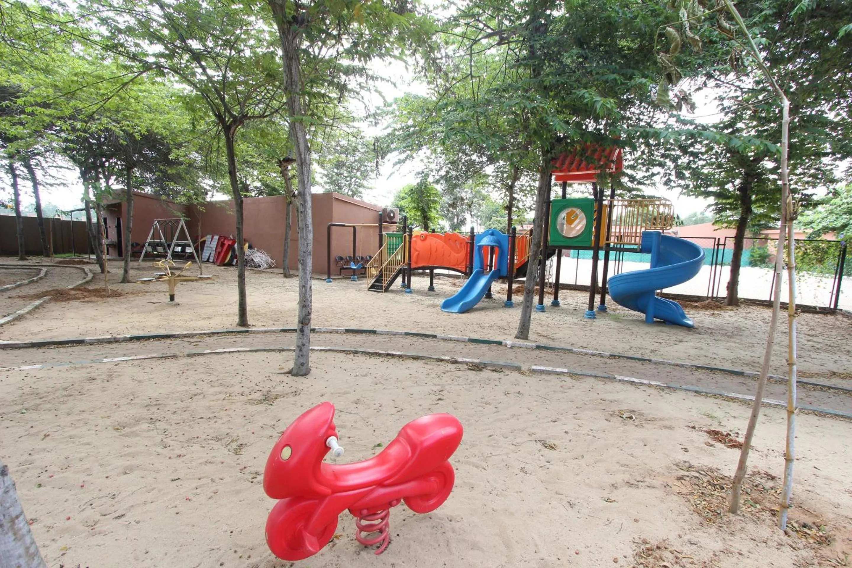 Children play ground in Golden Amoon Resort