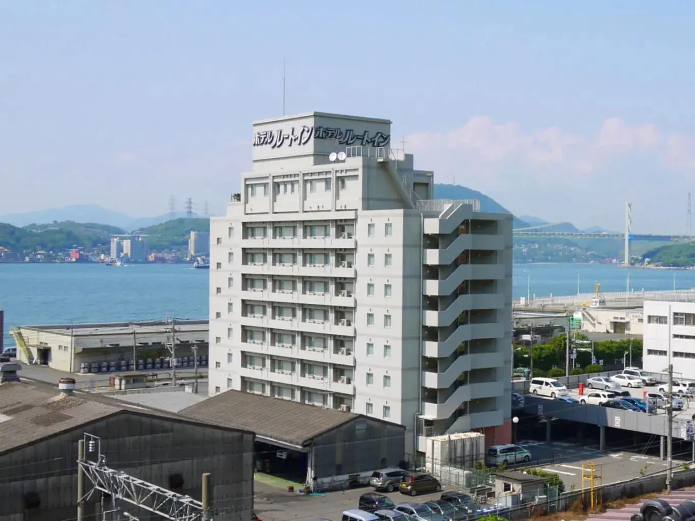 Property building in Hotel Route-Inn Mojiko Property building in Hotel Route-Inn Mojiko