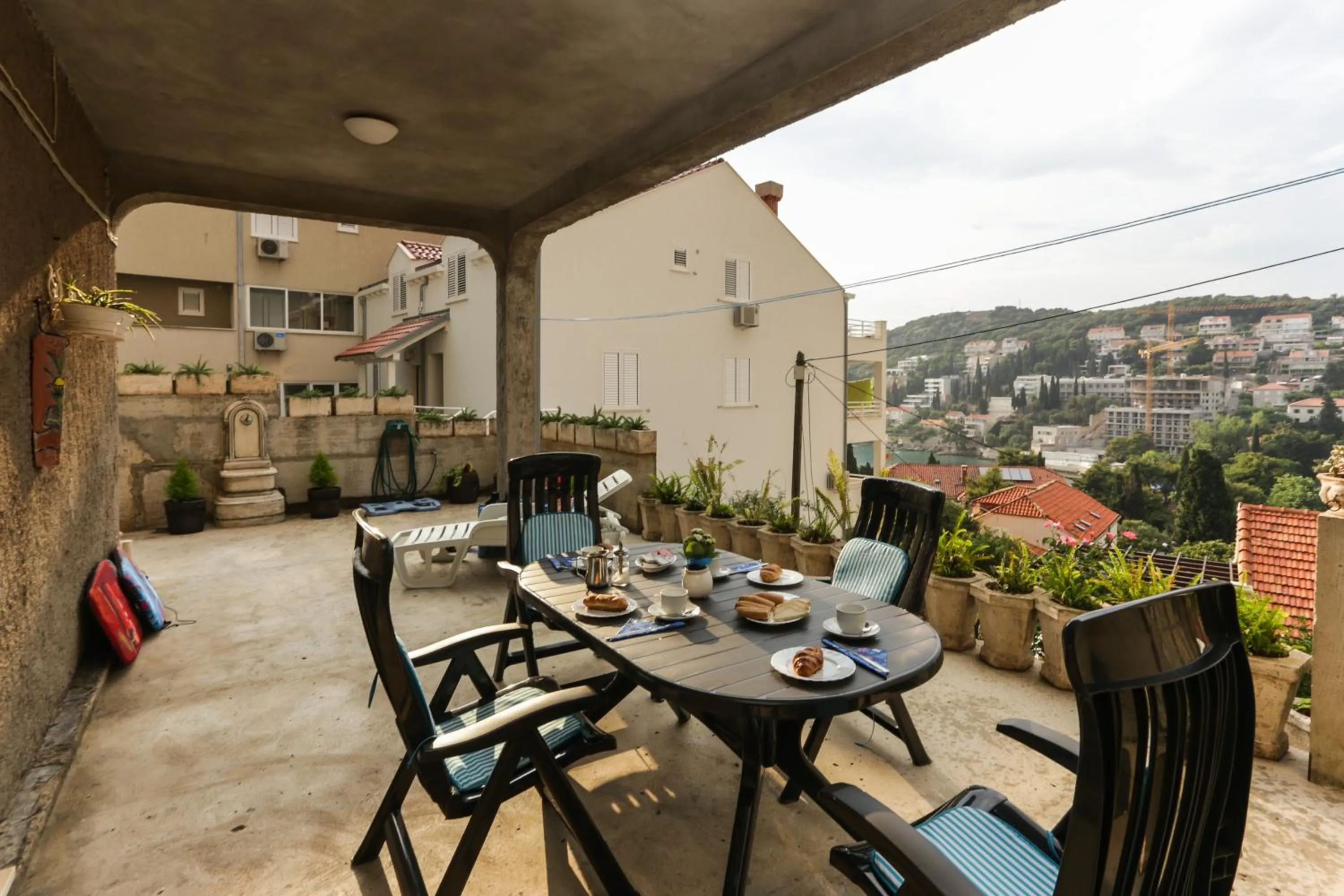 Patio in K-apartments