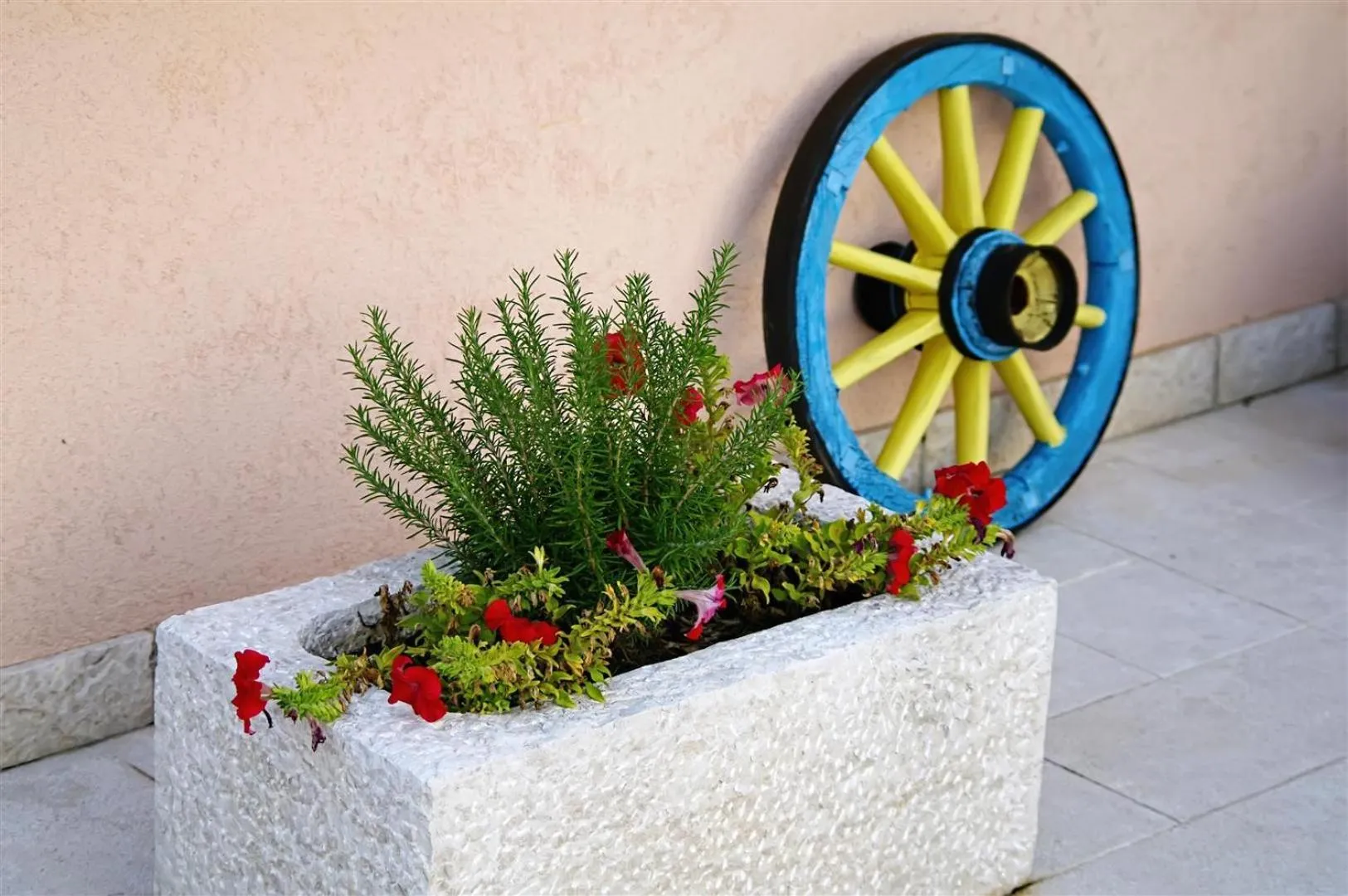 Decorative detail in Apartments Villa Venera