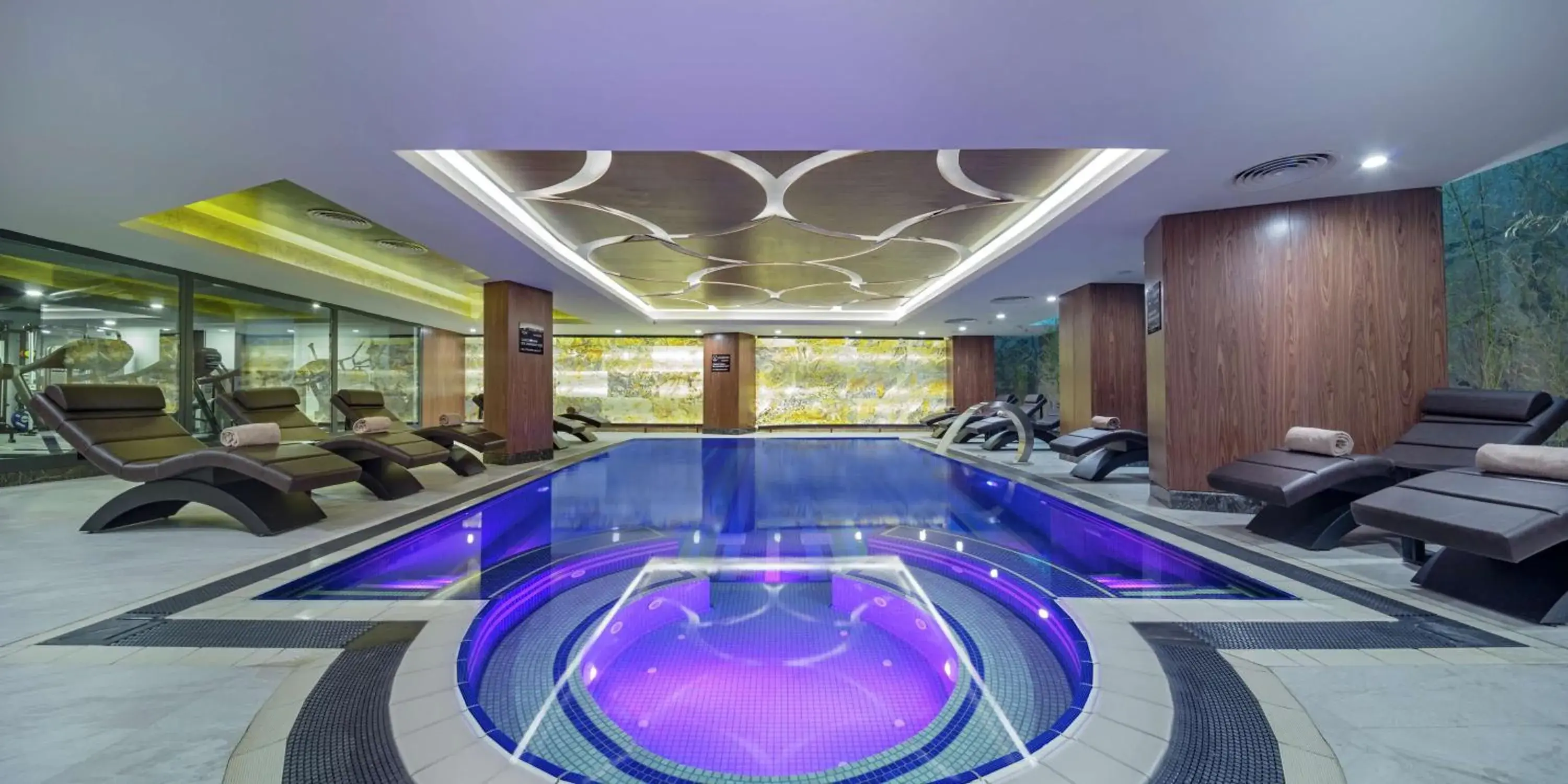 Pool view in Hilton Garden Inn Yalova Pool view in Hilton Garden Inn Yalova