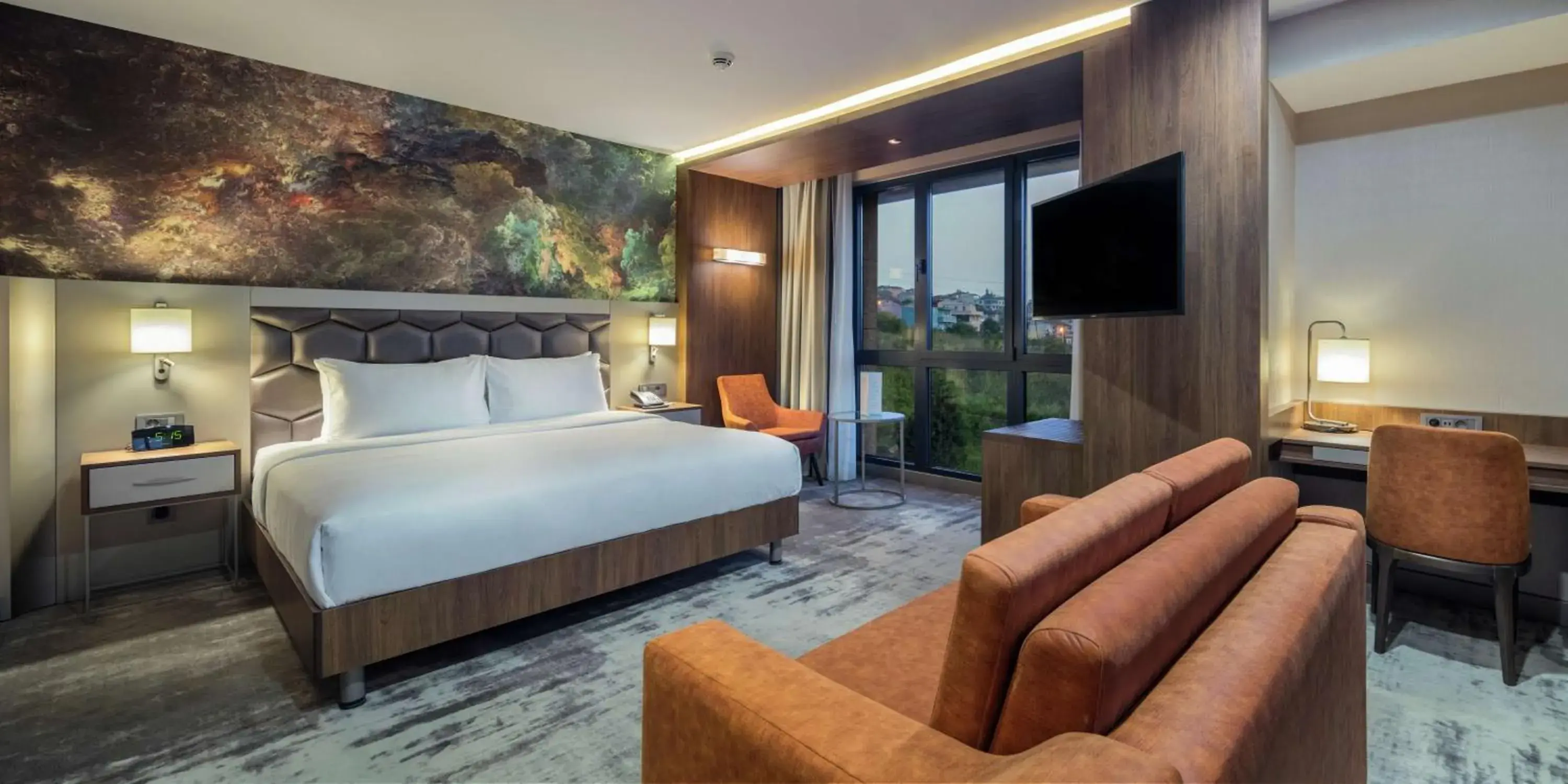 Living room, Bed in Hilton Garden Inn Yalova Living room, Bed in Hilton Garden Inn Yalova