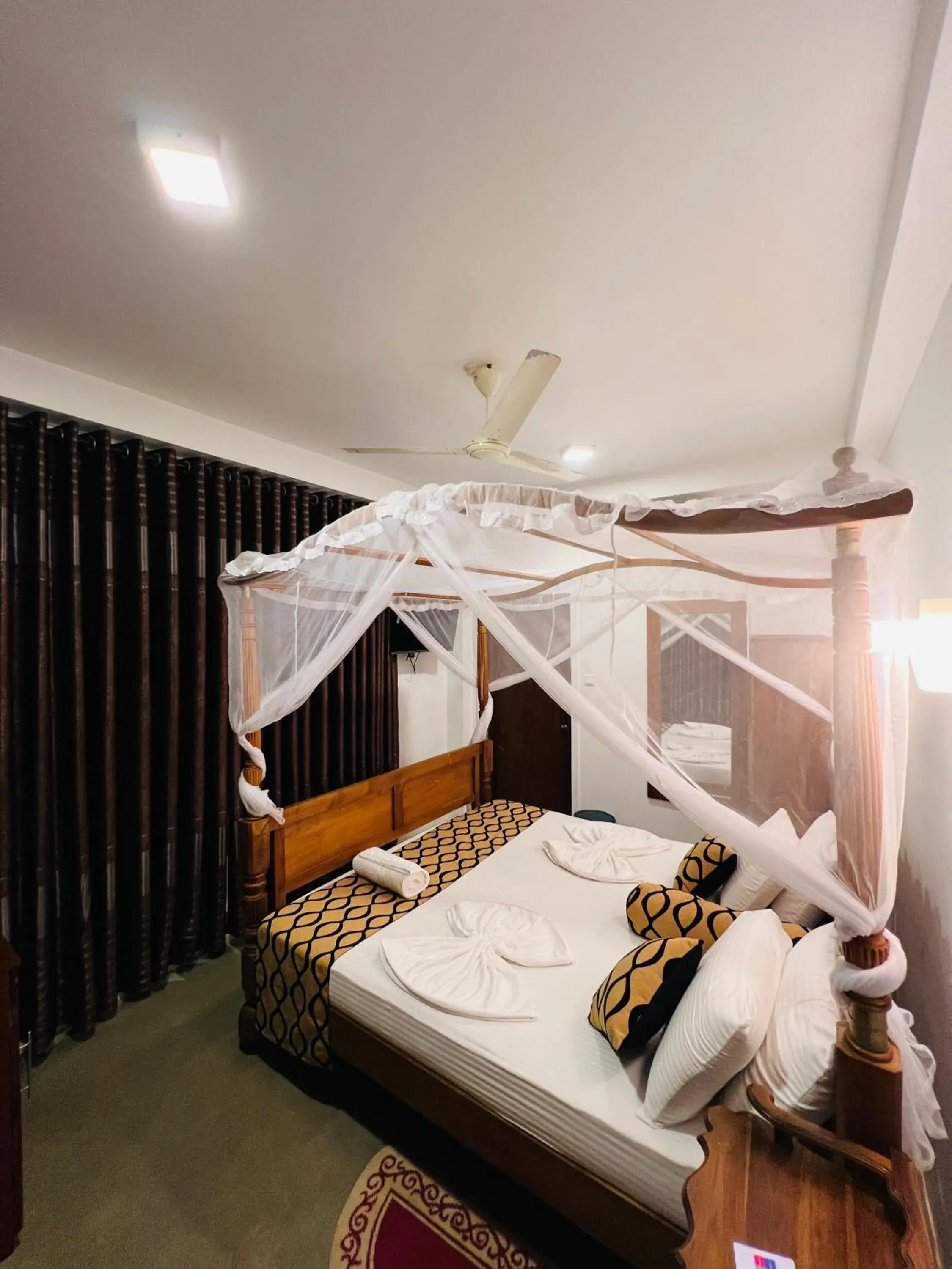 Bed in Top Secret Beach Hotel Bed in Top Secret Beach Hotel