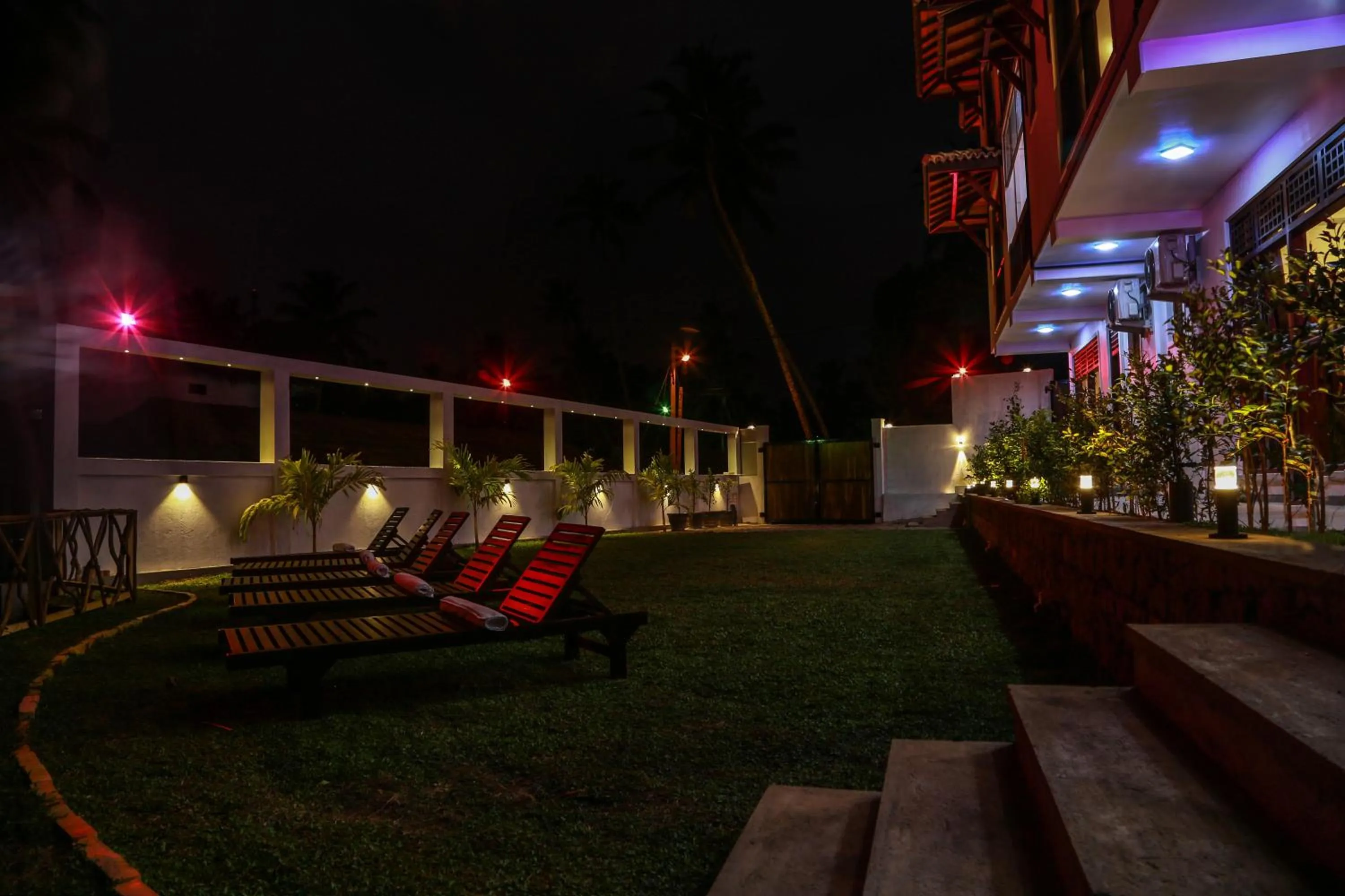Garden in Top Secret Beach Hotel