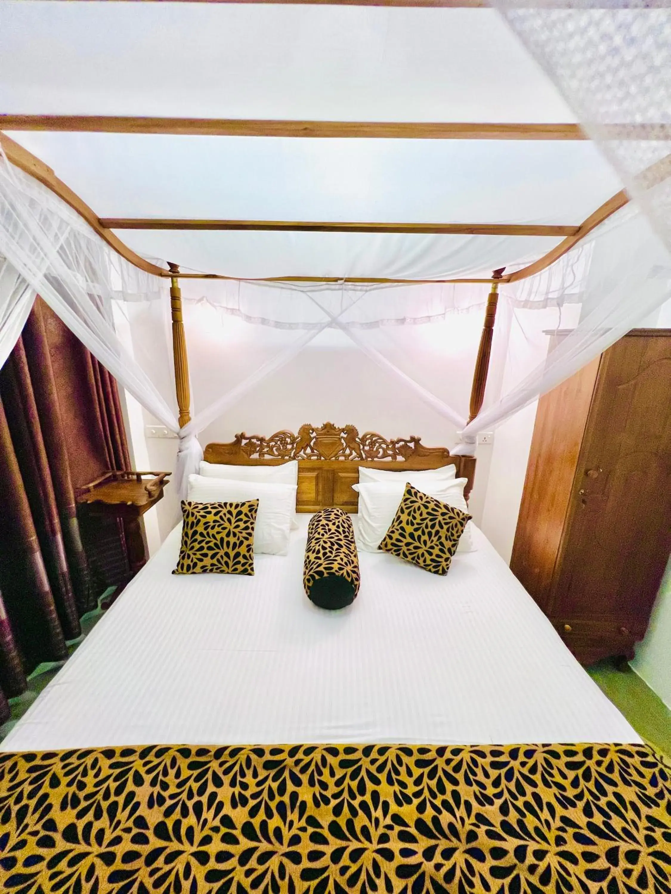 Bed in Top Secret Beach Hotel Bed in Top Secret Beach Hotel