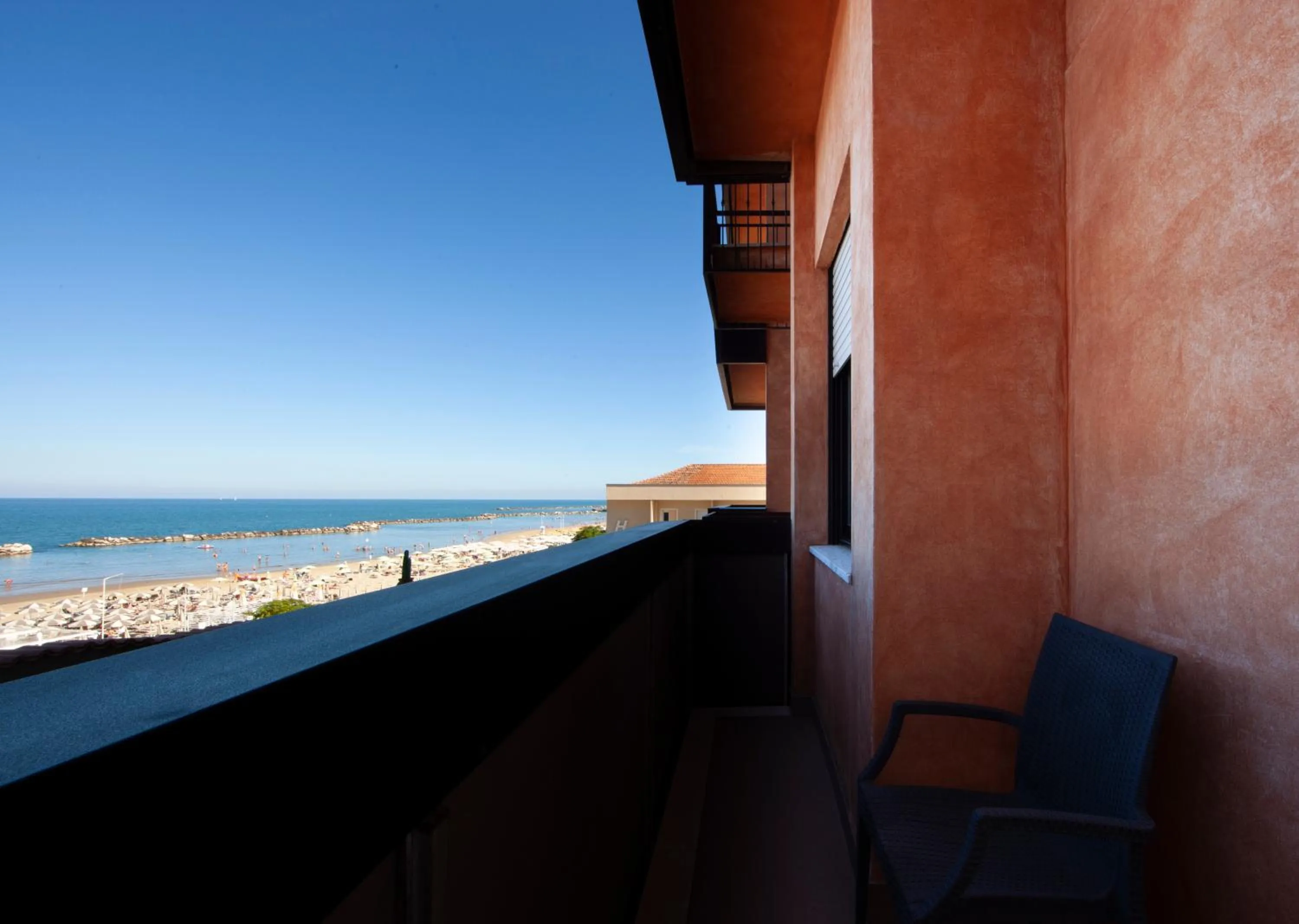 Balcony/Terrace in Hotel Giorgetti Orange