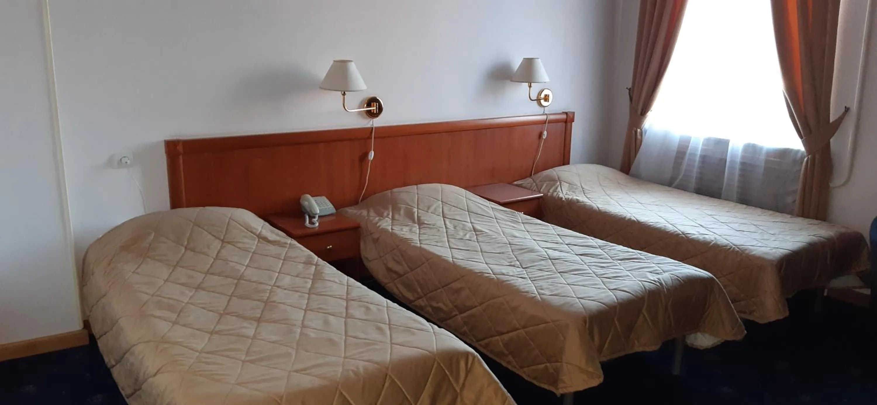 Bed in Araks Hotel Complex