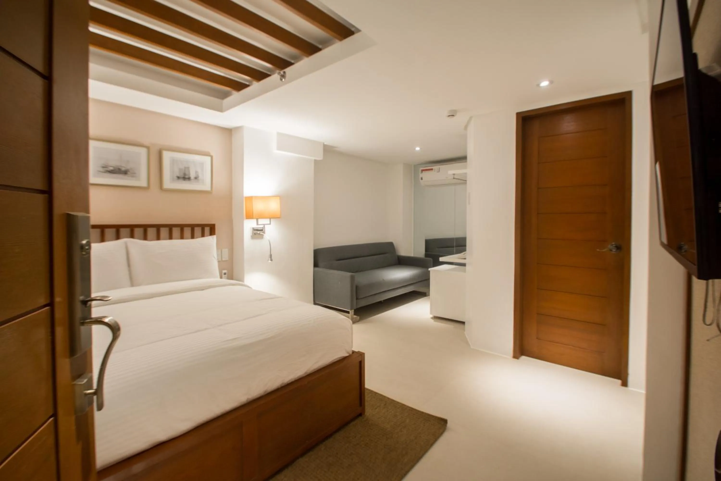 Bedroom, Bed in Signature Boracay Blue