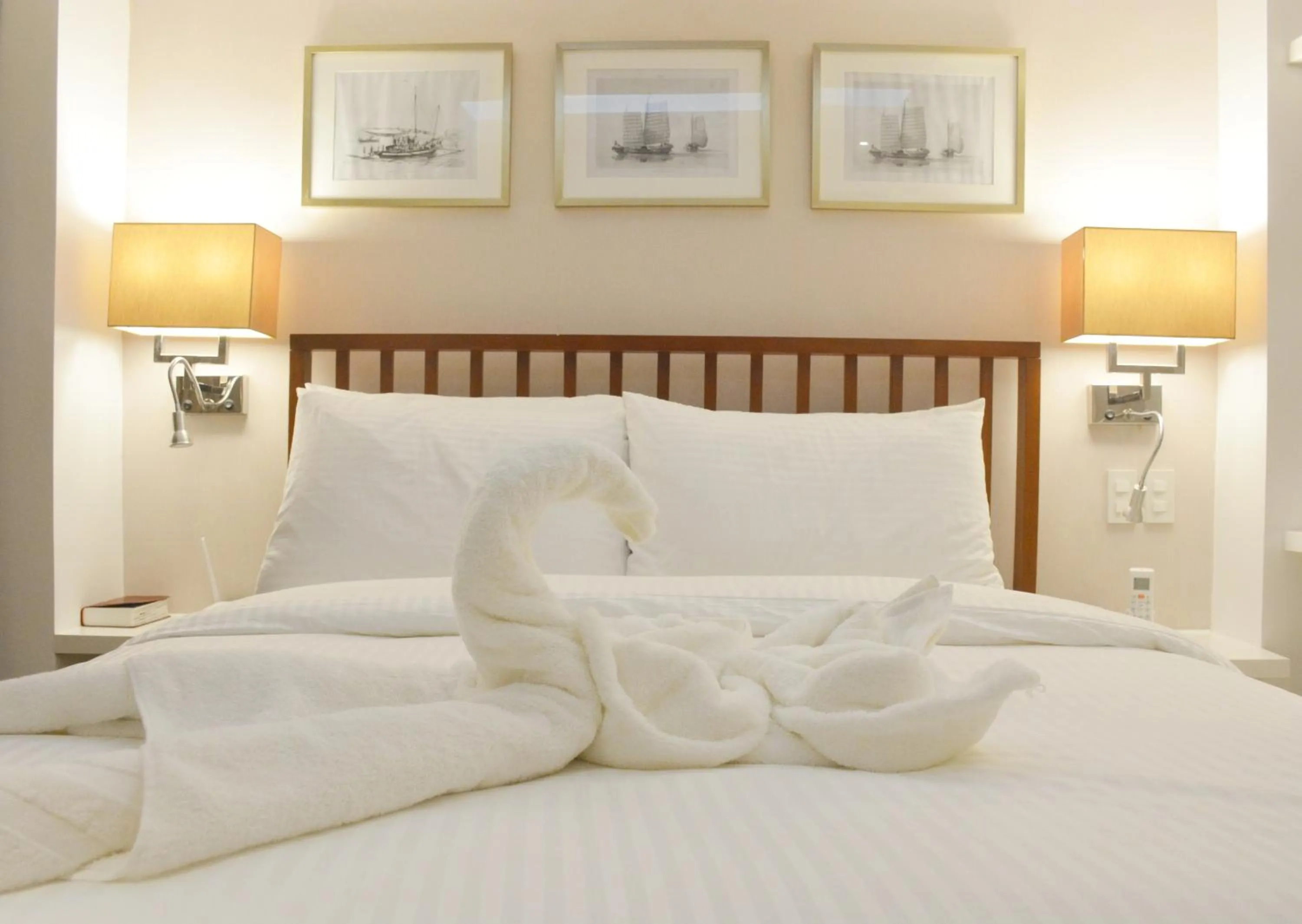 Bedroom, Bed in Signature Boracay Blue