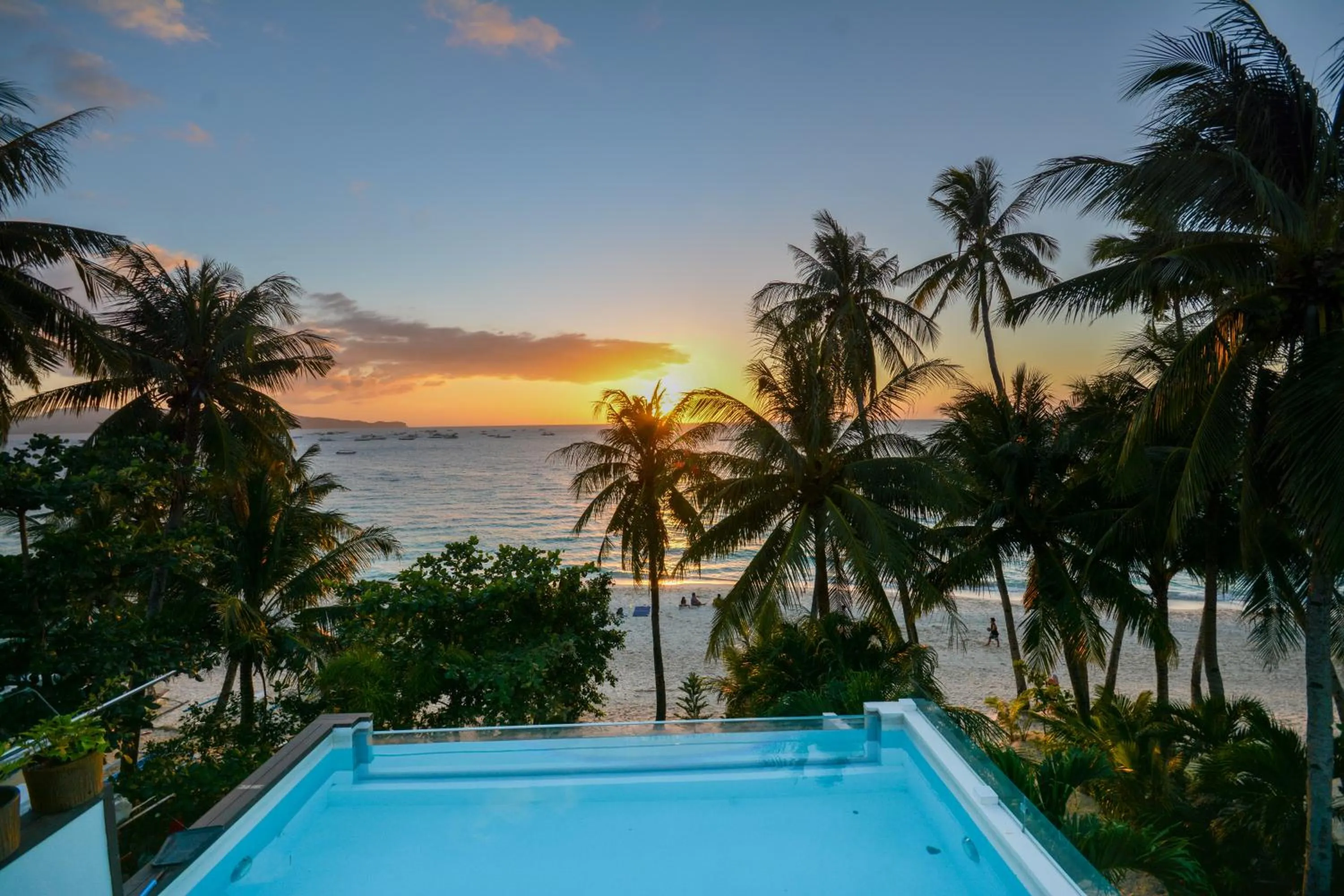 Pool view in Signature Boracay Blue