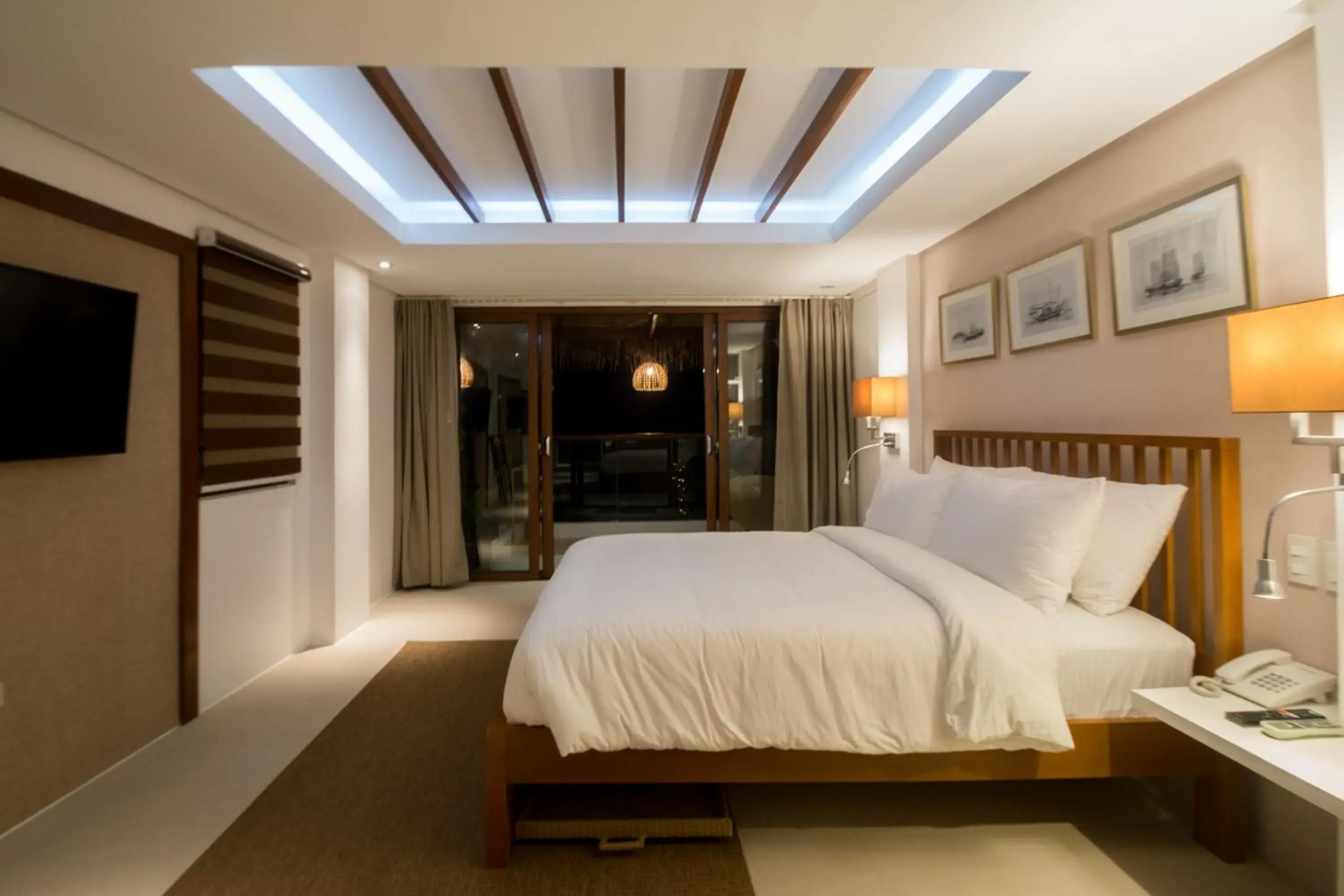 Bedroom, Bed in Signature Boracay Blue Bedroom, Bed in Signature Boracay Blue