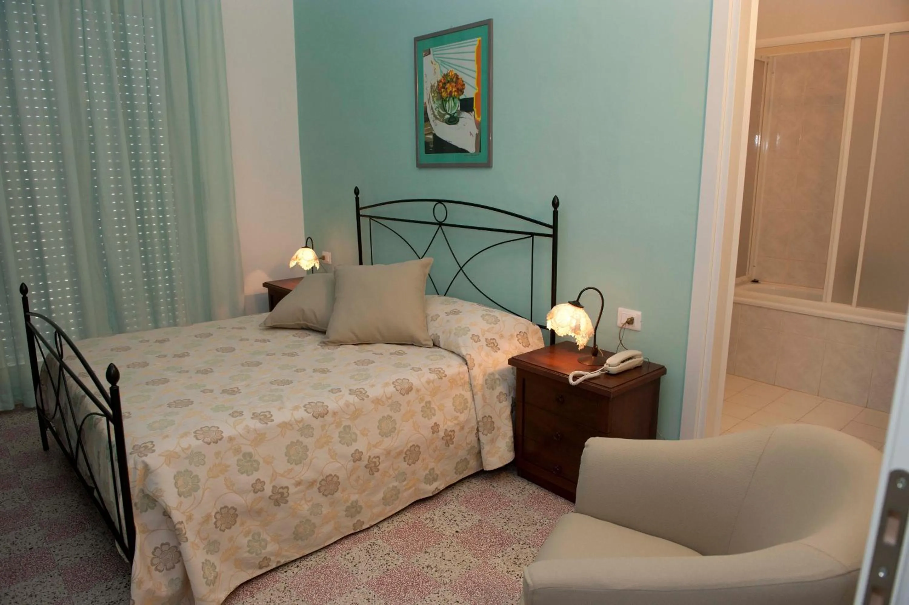 Bedroom, Bed in Hotel Venere