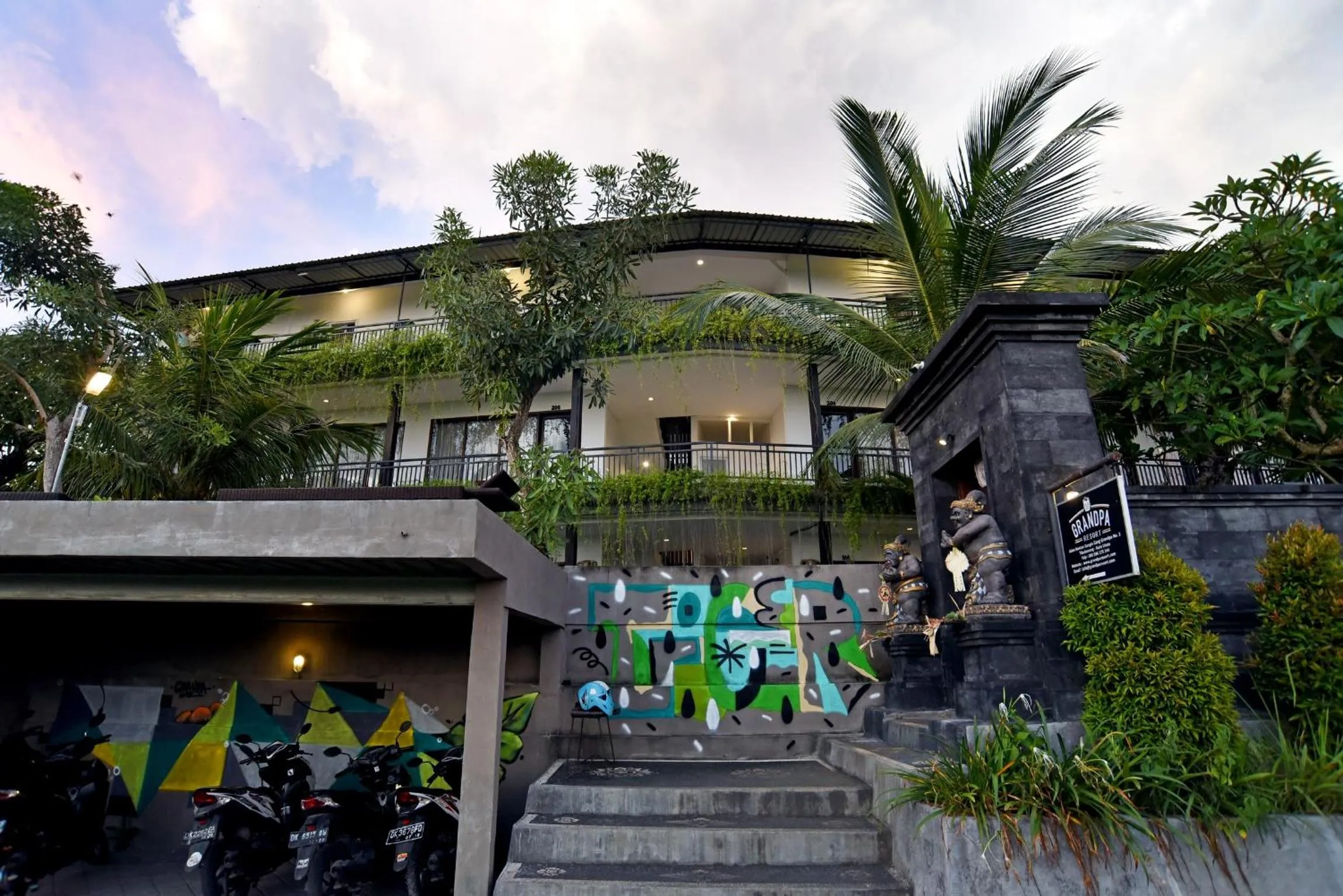 Property building in Grandpa Guest House