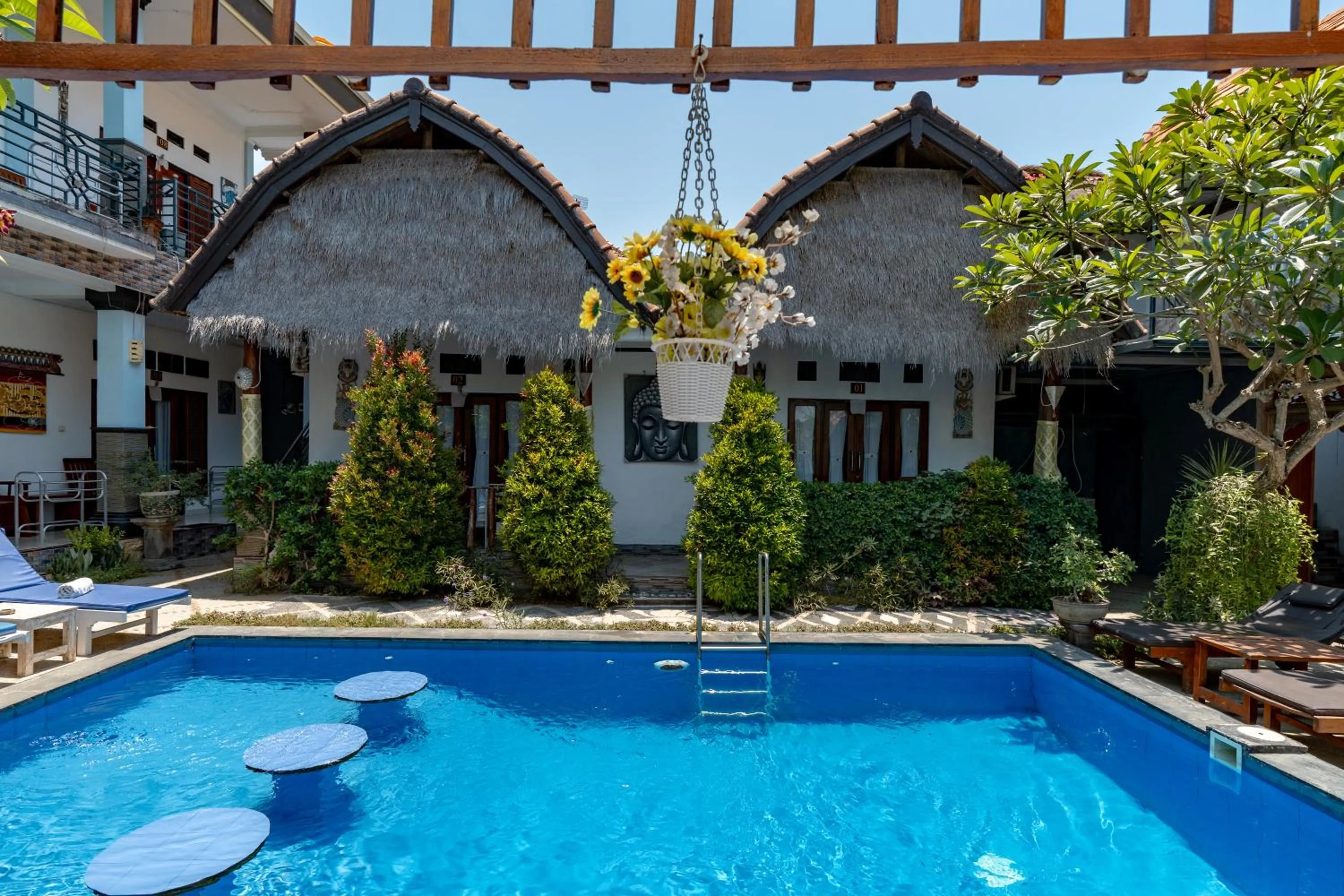 Swimming pool in D' Kubon Penida by ABM