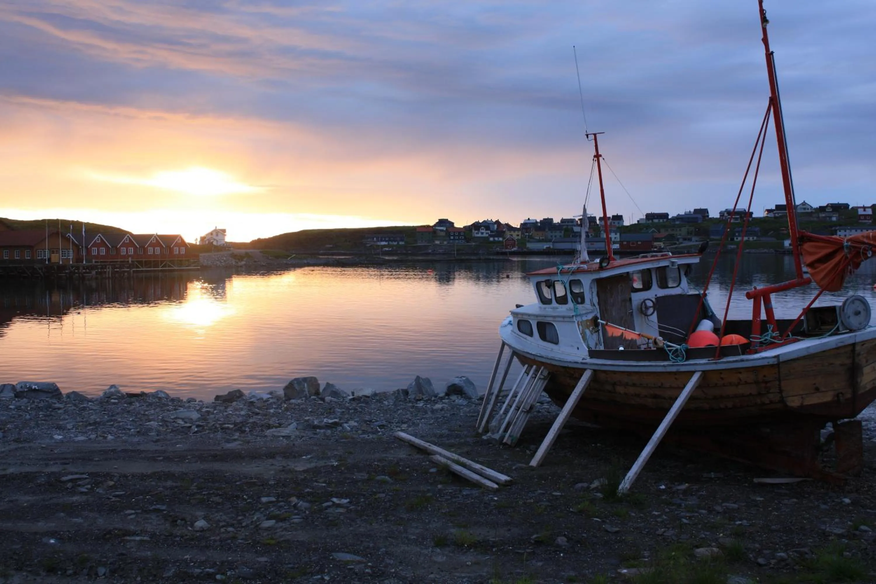 Night in Adventure Camp Mehamn