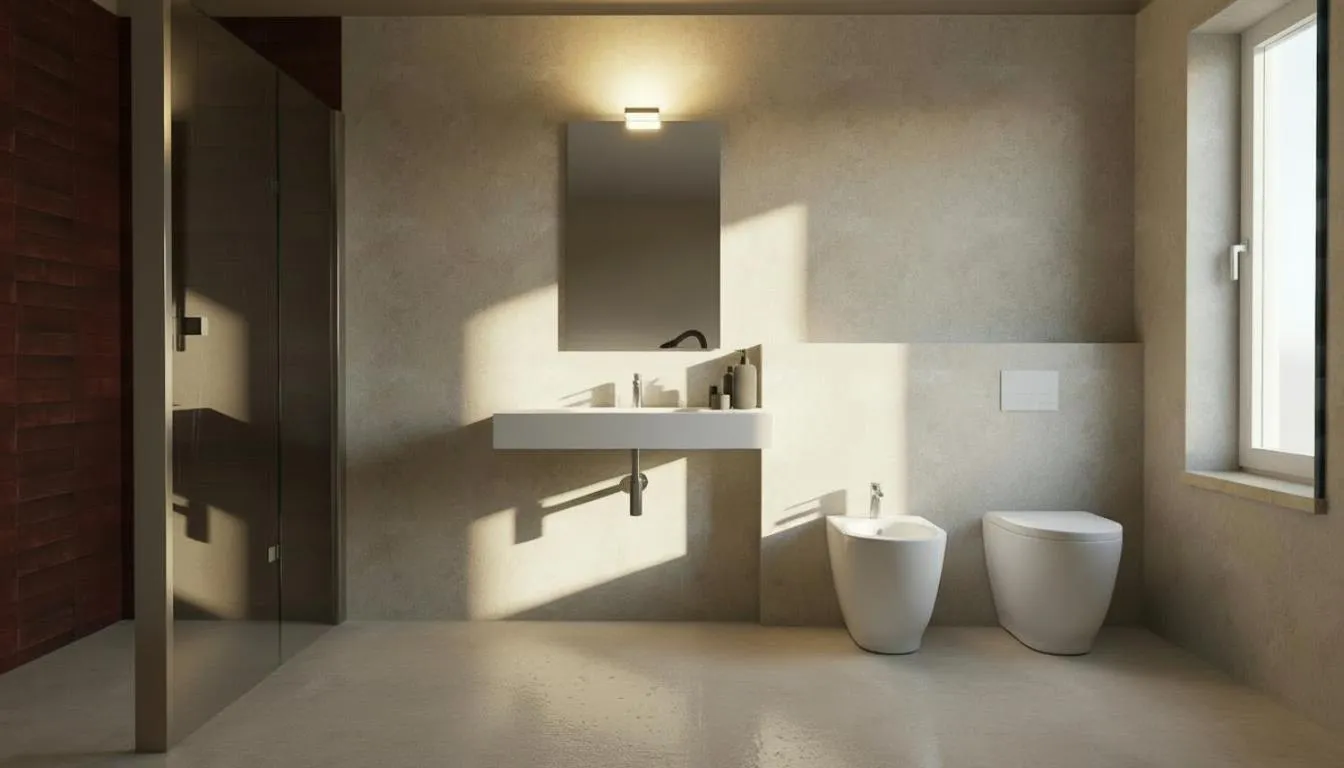 Bathroom in Hotel Ristorante Dante