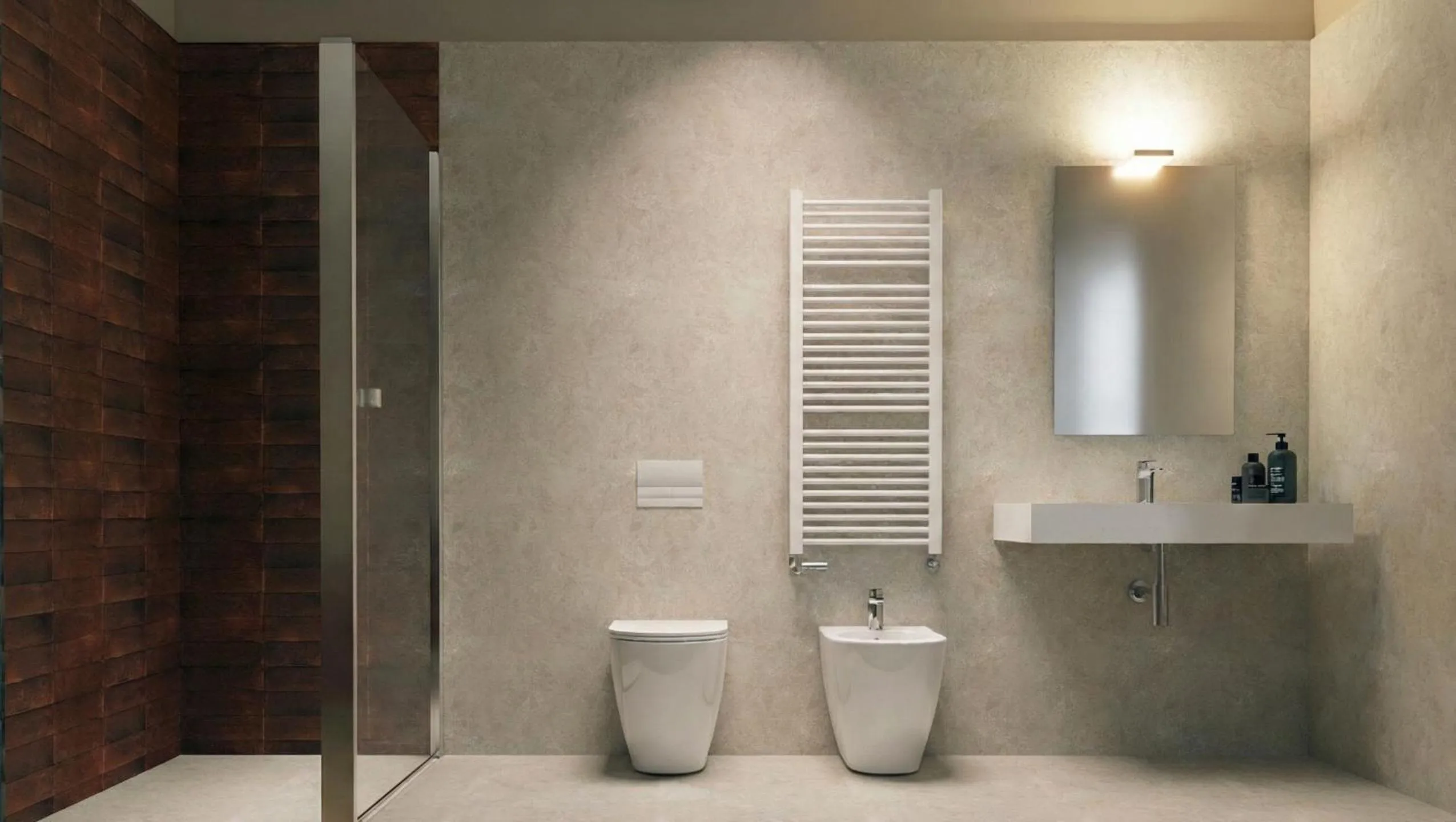 Bathroom in Hotel Ristorante Dante