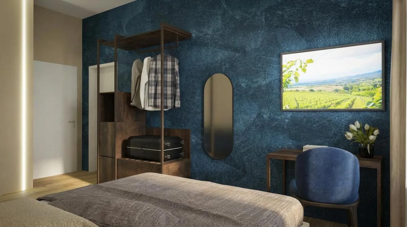 Bedroom, Bed in Hotel Ristorante Dante