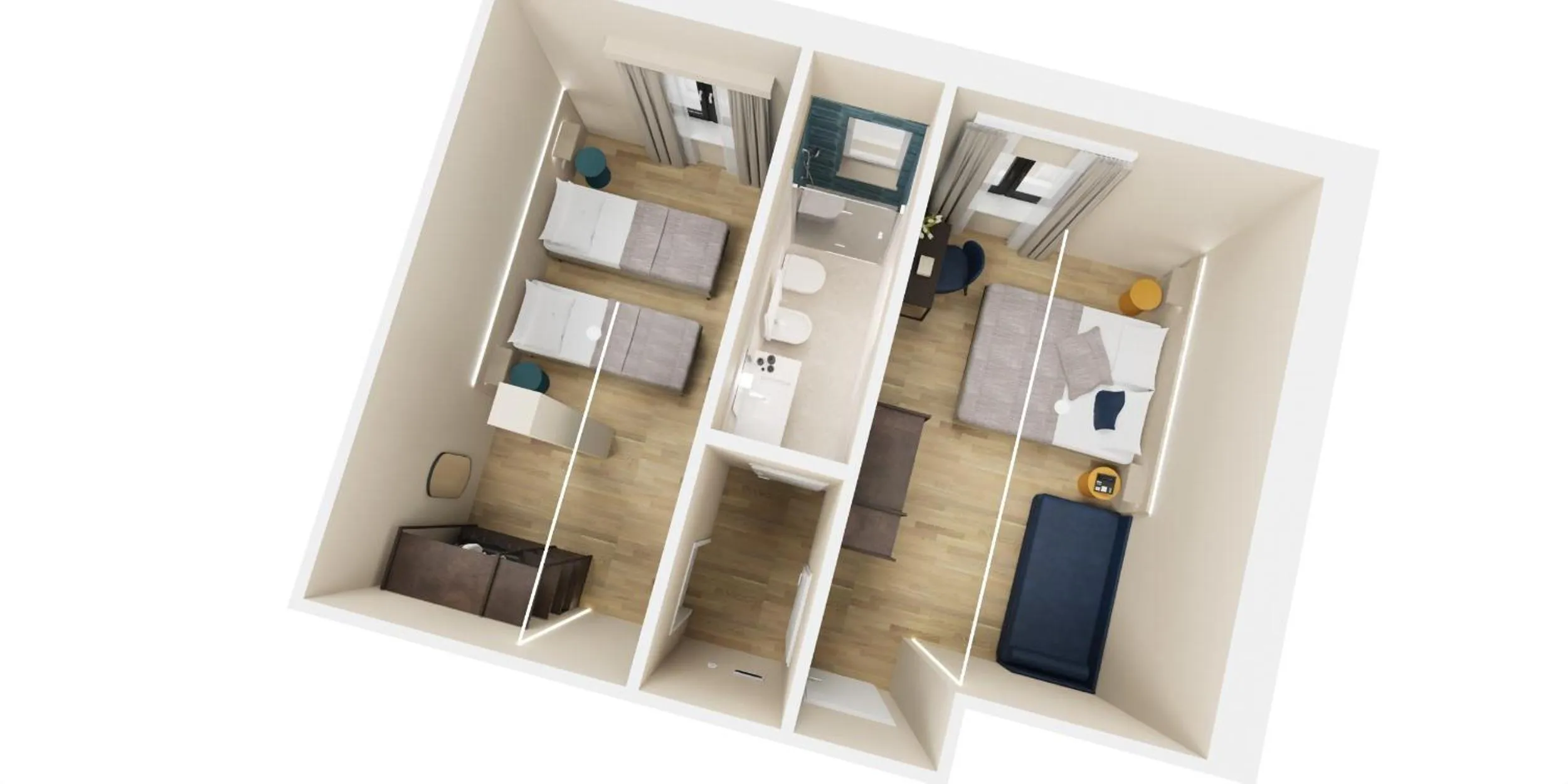 Photo of the whole room in Hotel Ristorante Dante