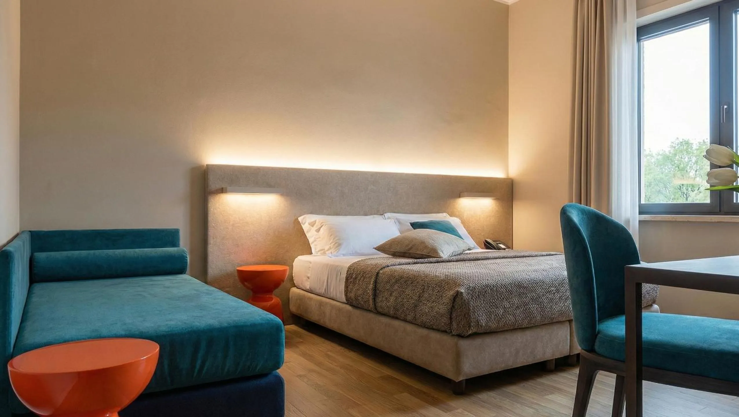 Bedroom, Bed in Hotel Ristorante Dante