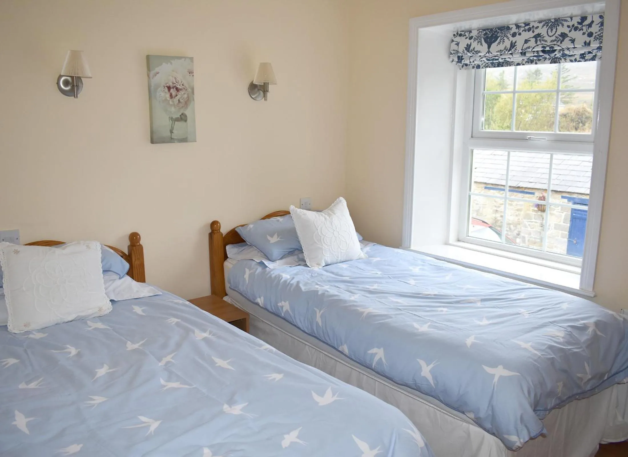 Bed in Anchor Cottage Portsalon Holiday Home by Trident Holiday Homes