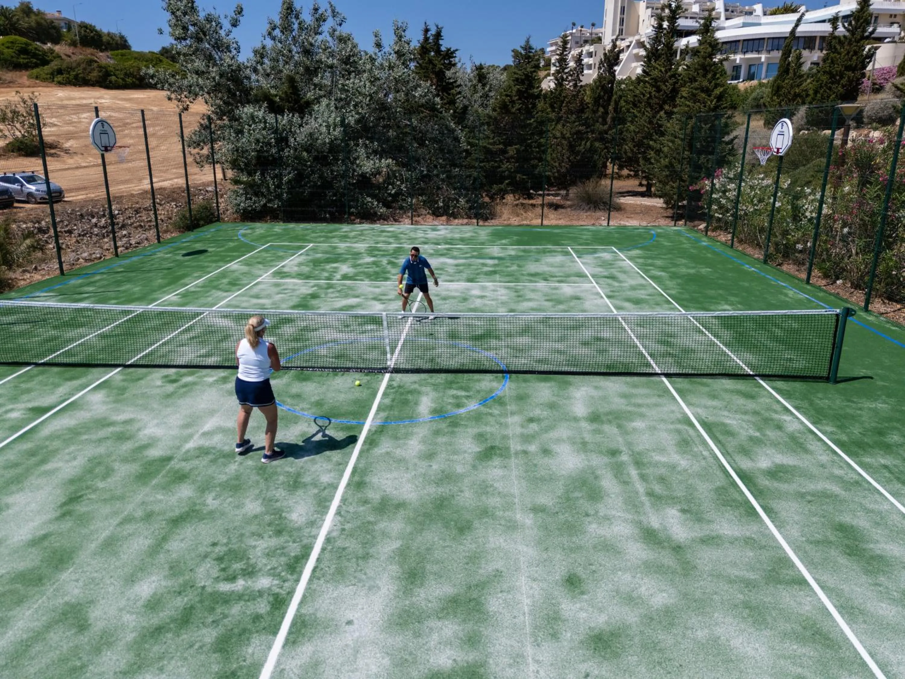 Tennis court in Belmar Spa & Beach Resort