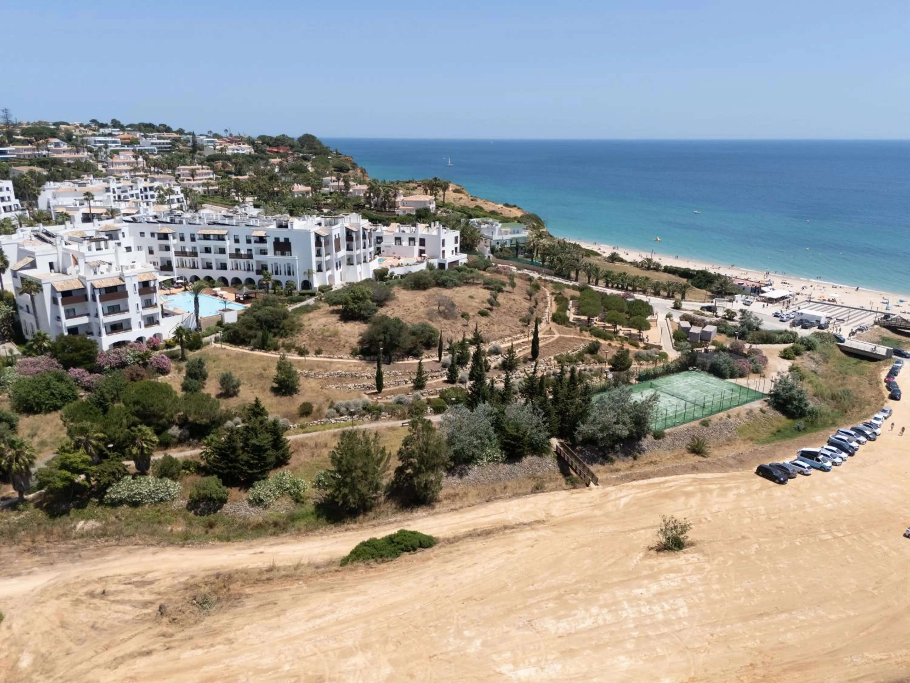 Tennis court in Belmar Spa & Beach Resort