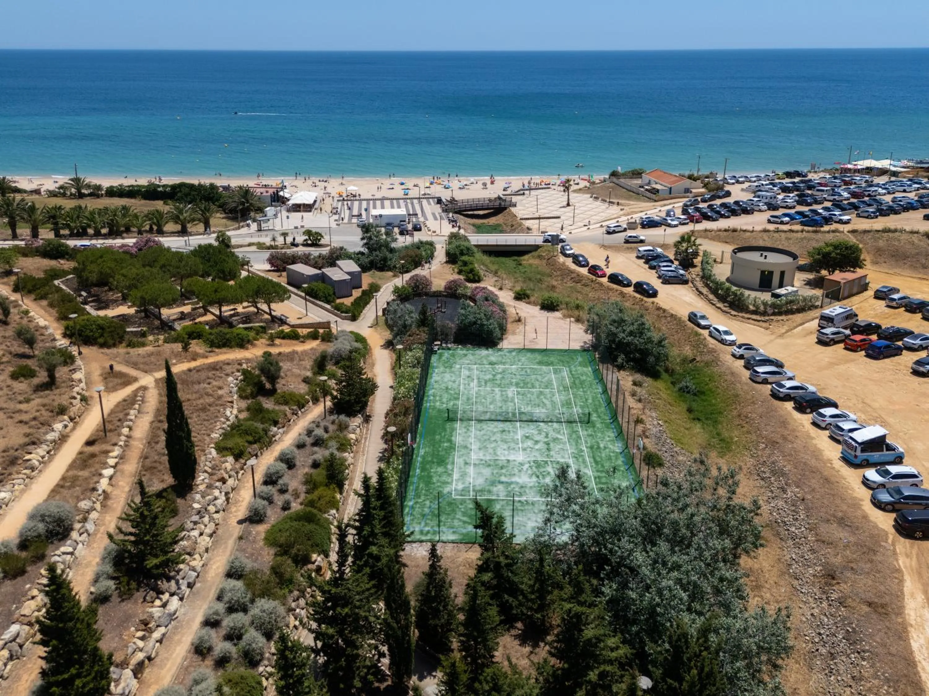 Tennis court in Belmar Spa & Beach Resort