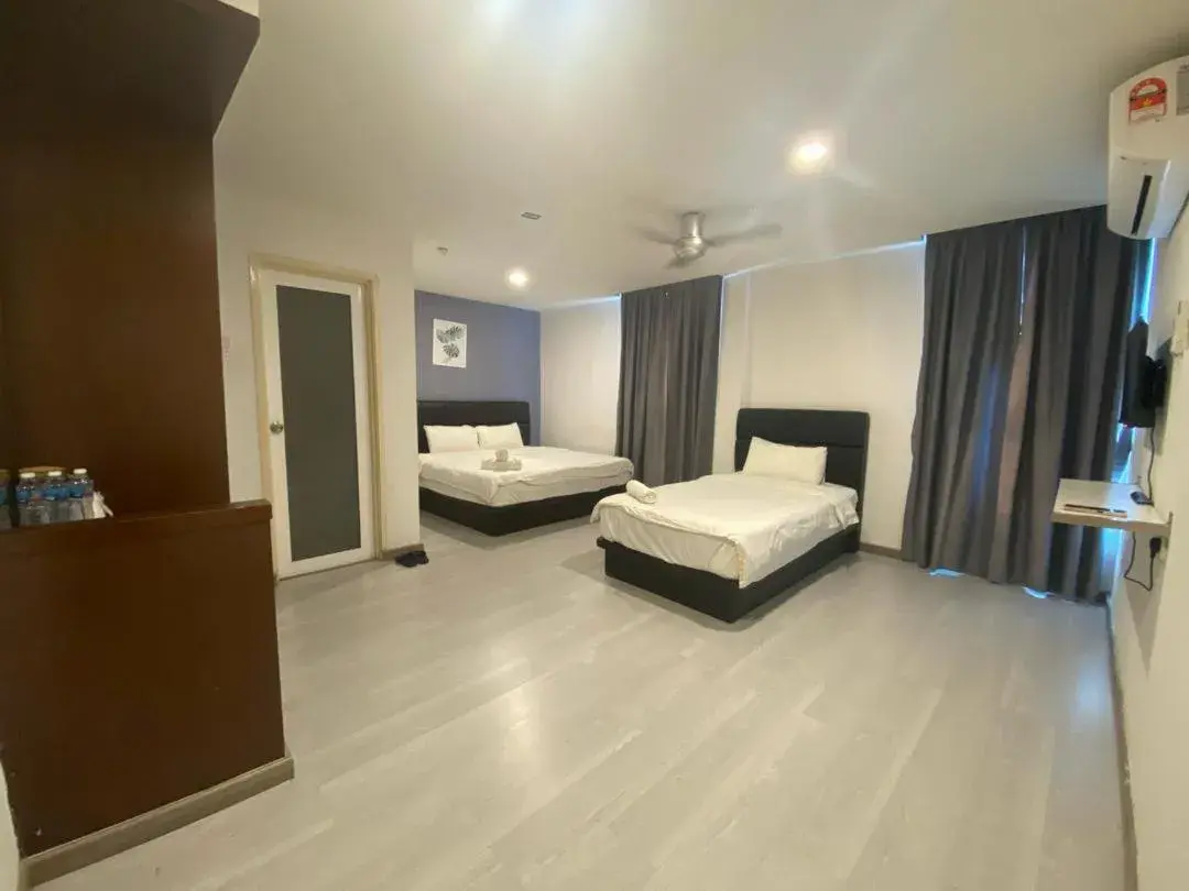 Bed in Havona Hotel - Taman Tropika Kulai - Self Check In Bed in Havona Hotel - Taman Tropika Kulai - Self Check In