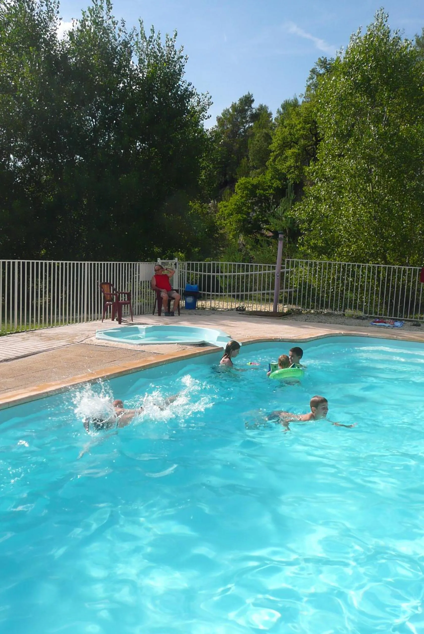 Swimming pool in Domaine de bois joli