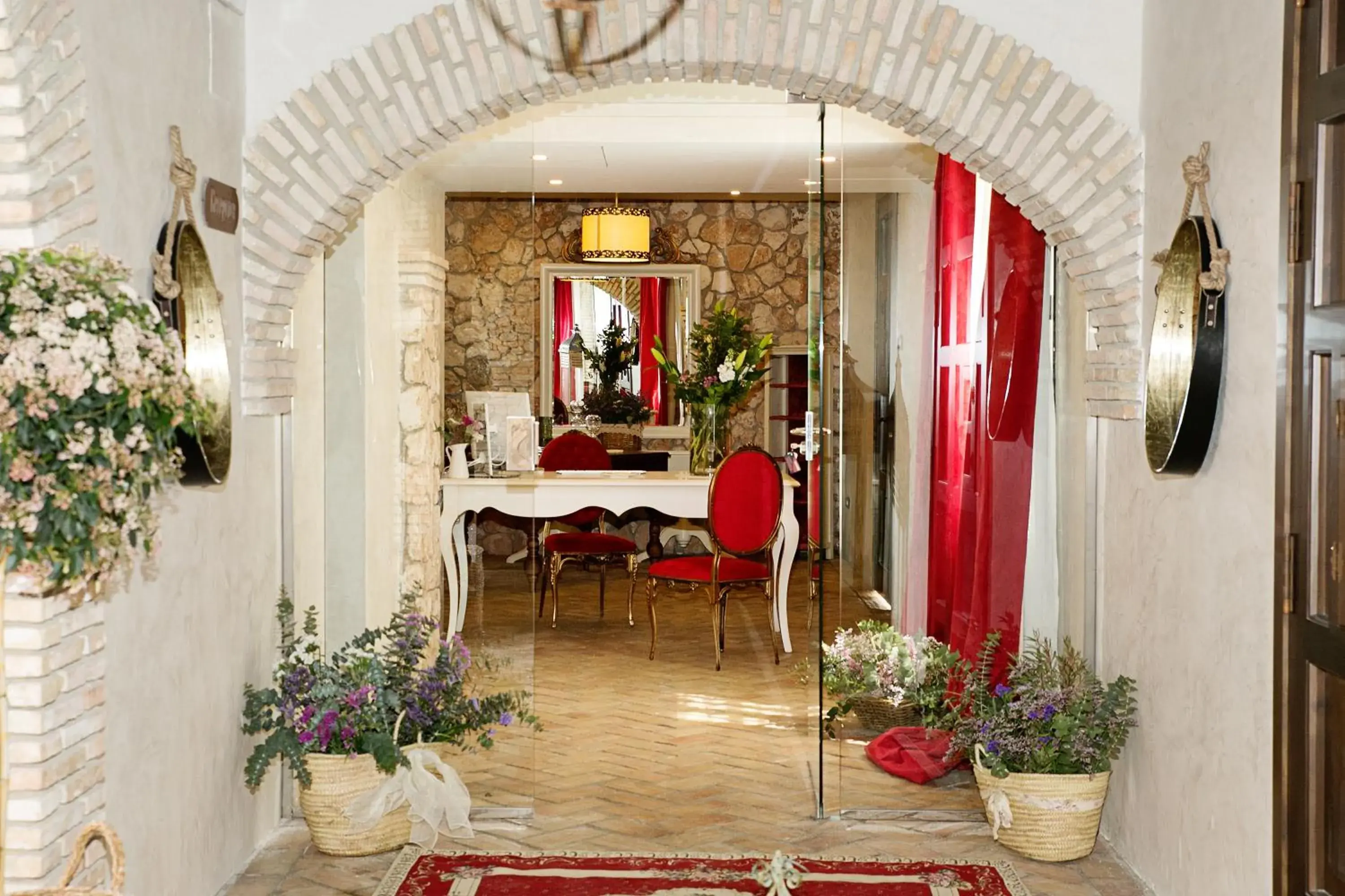 Lobby or reception in Suites La Posada De Pilar Lobby or reception in Suites La Posada De Pilar