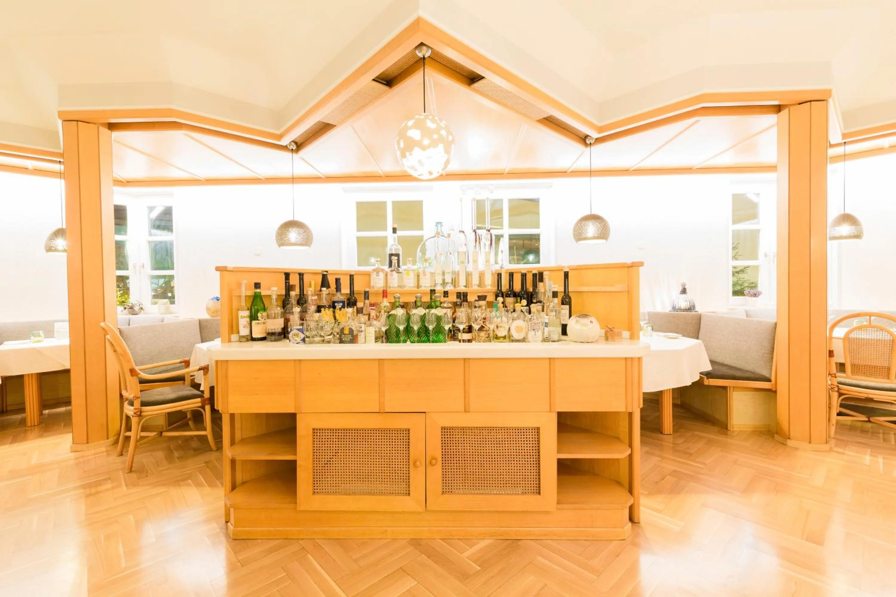 Alcoholic drinks in Hotel-Restaurant-Café Krainer