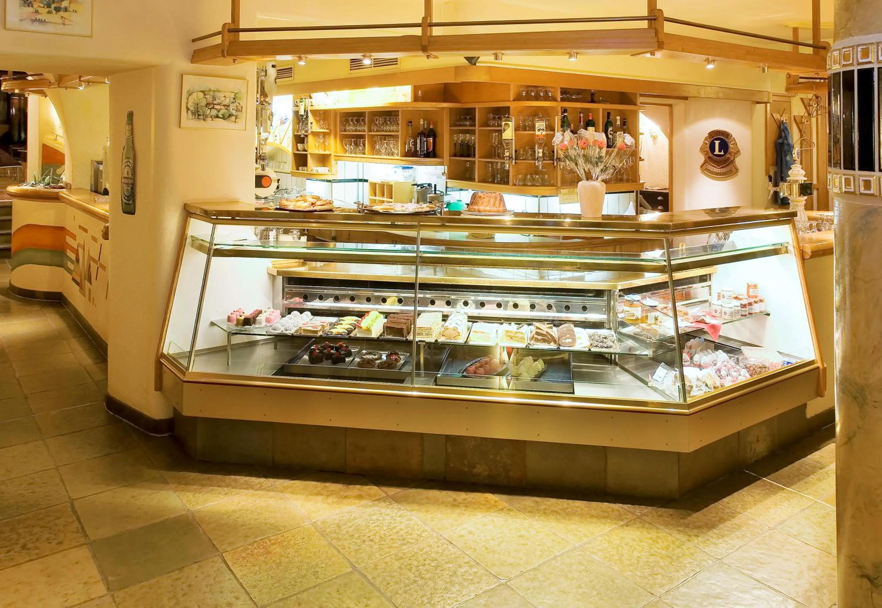 Lounge or bar in Hotel-Restaurant-Café Krainer