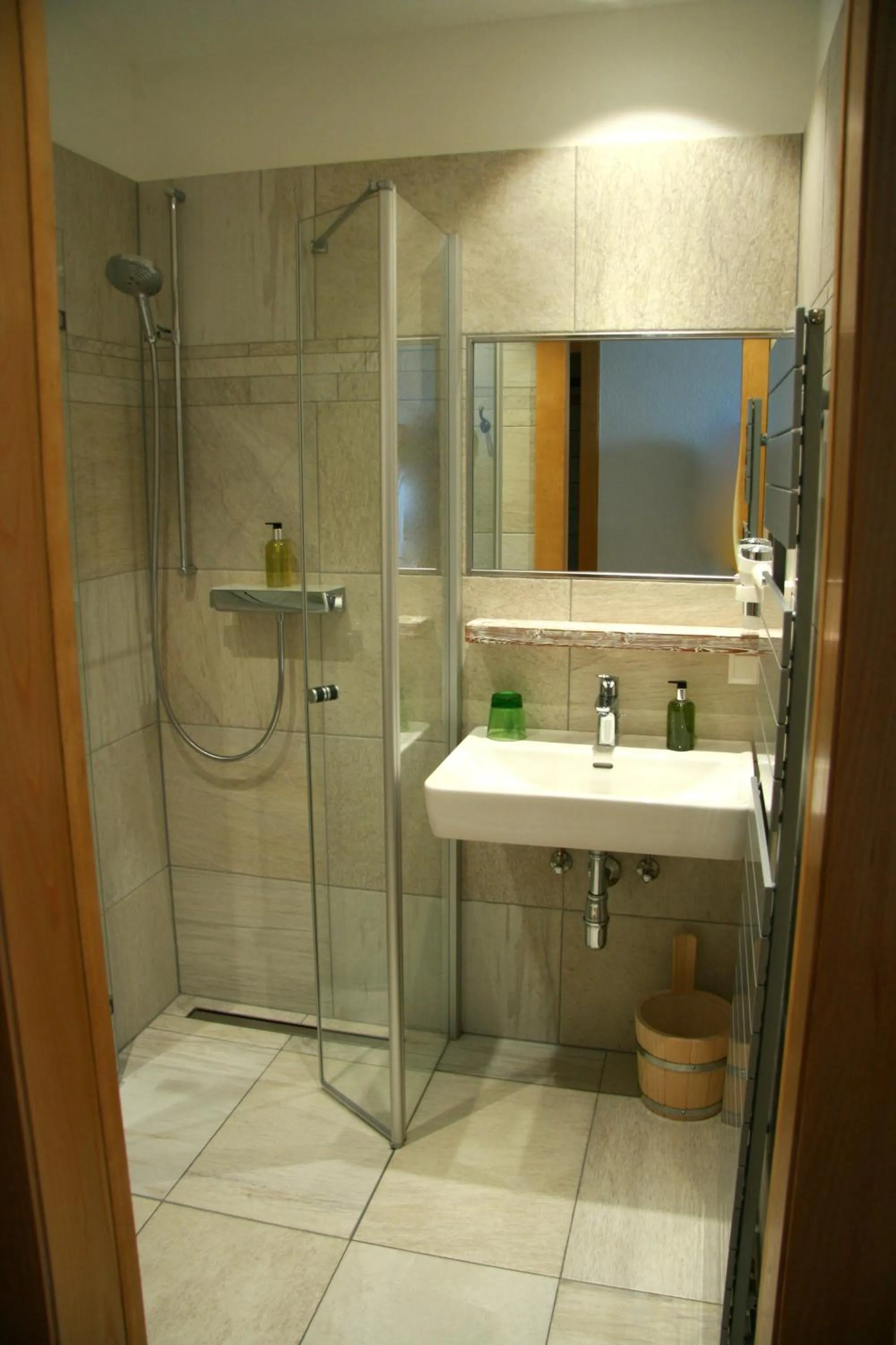 Shower in Hotel-Restaurant-Café Krainer