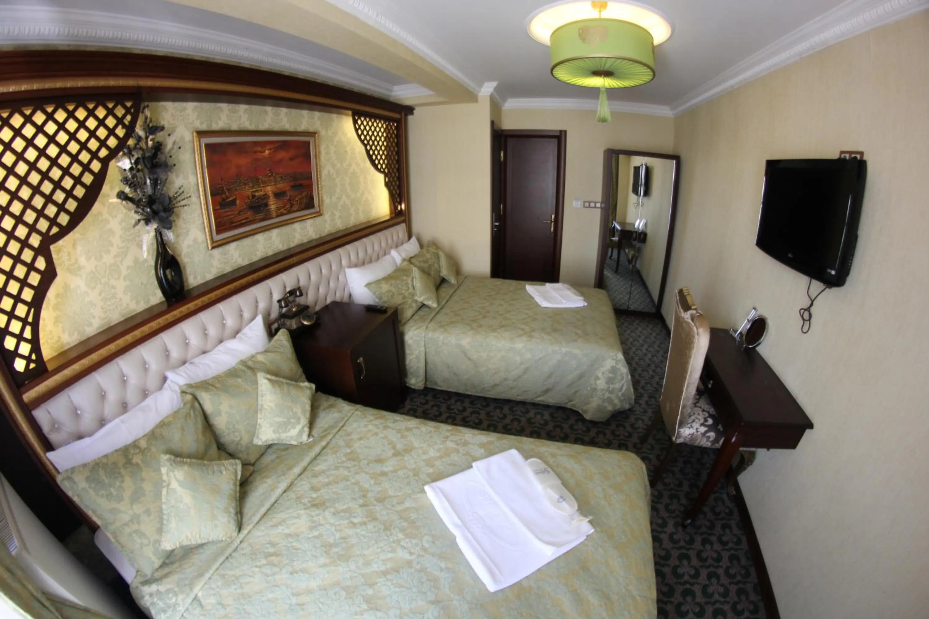 Decorative detail in Salinas Istanbul Hotel