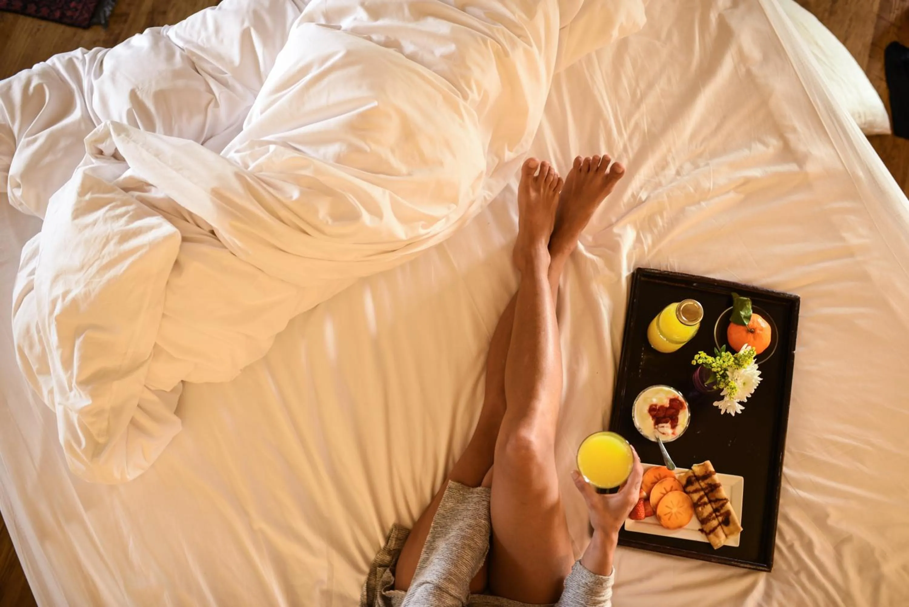 Bed in Cnaan Village Boutique Hotel & Spa