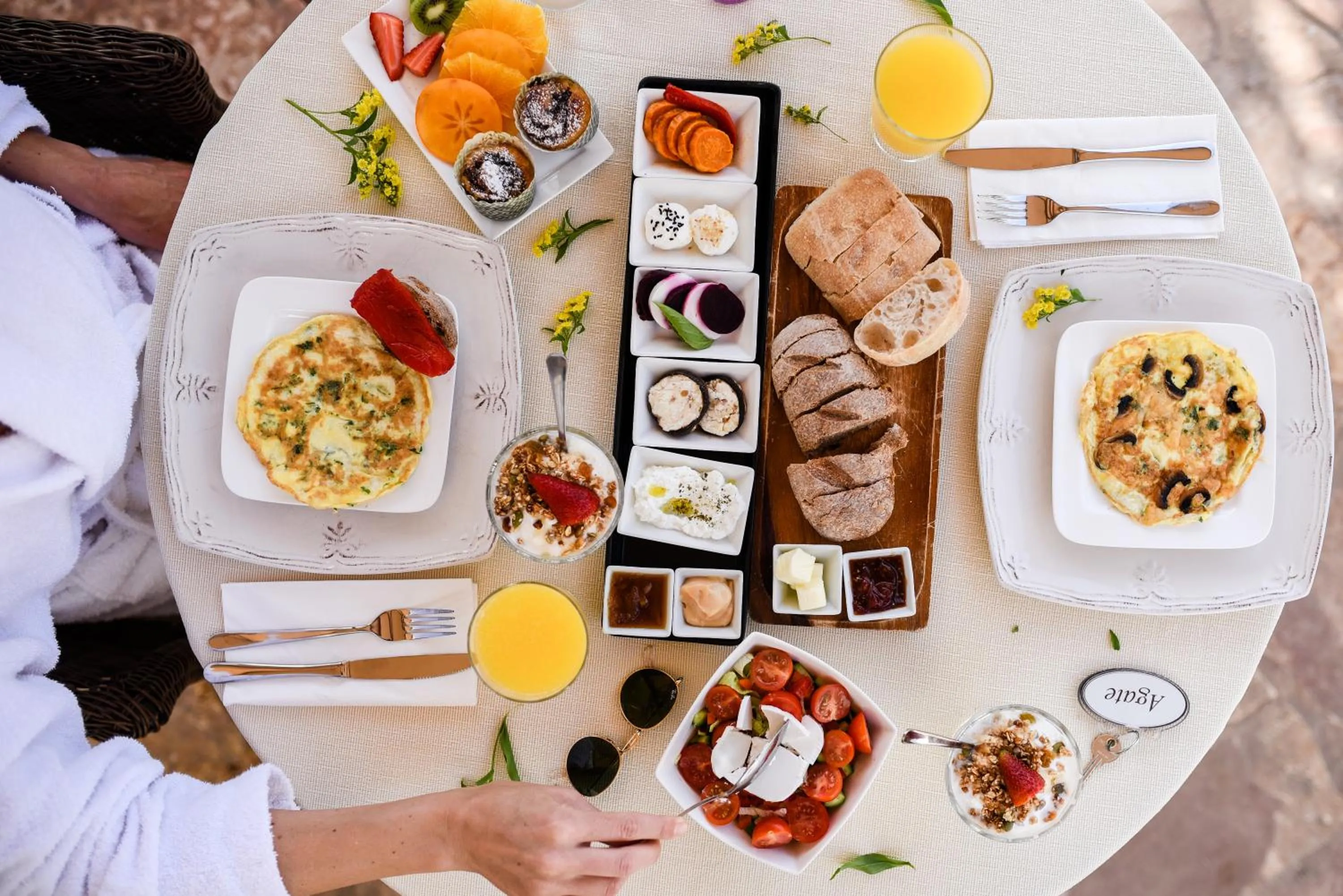 Food close-up in Cnaan Village Boutique Hotel & Spa