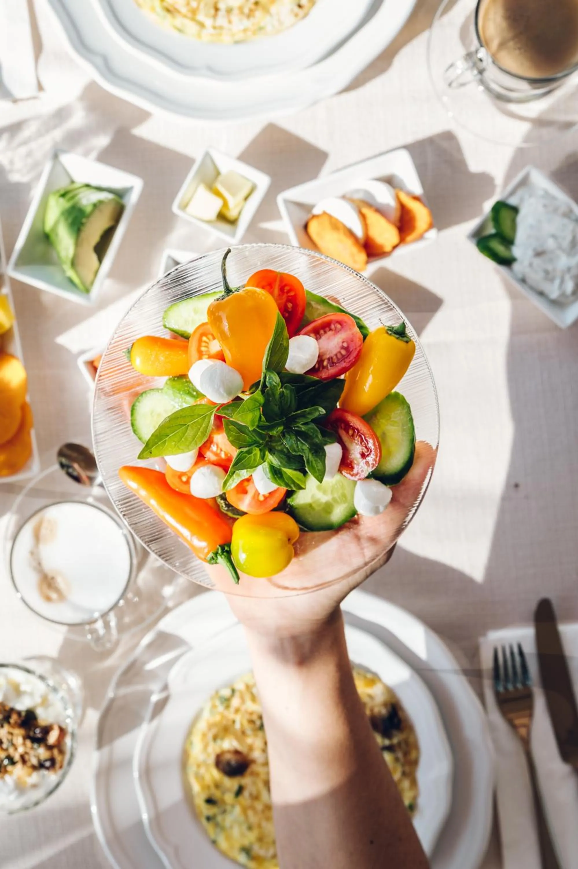 Food and drinks in Cnaan Village Boutique Hotel & Spa