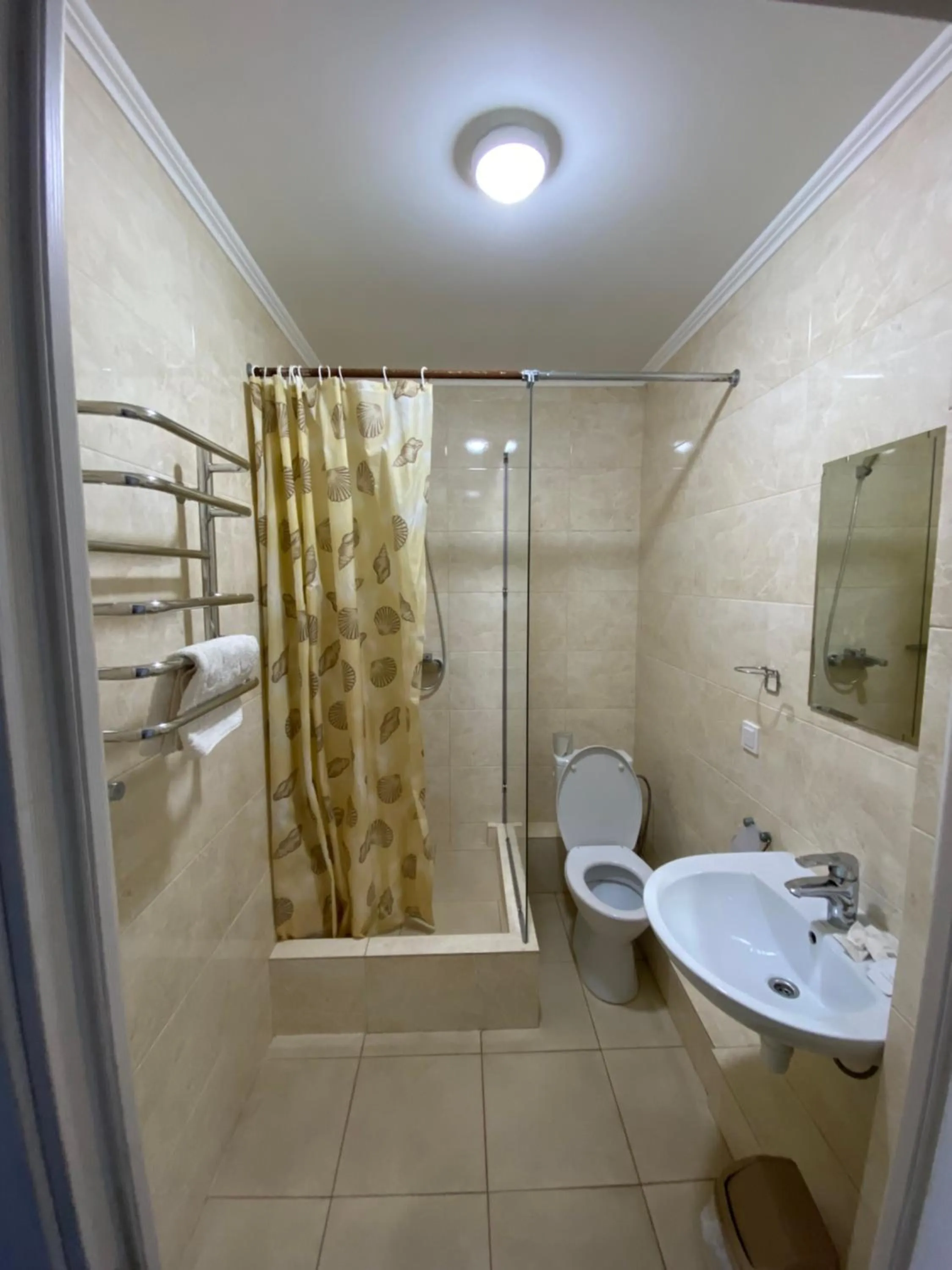 Bathroom in Autopark Hotel