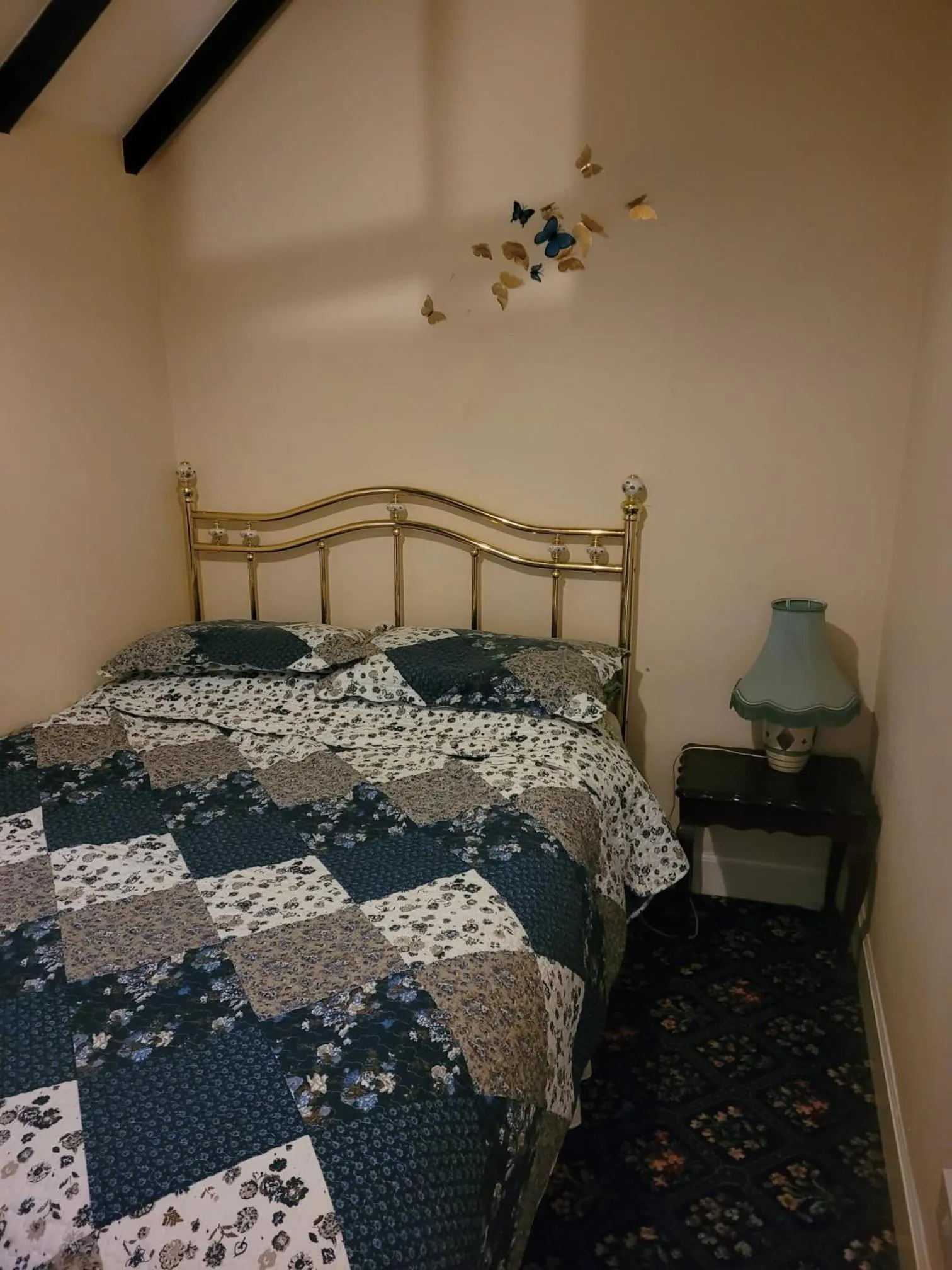 Bed in Craighlaw Vintage Guest Rooms