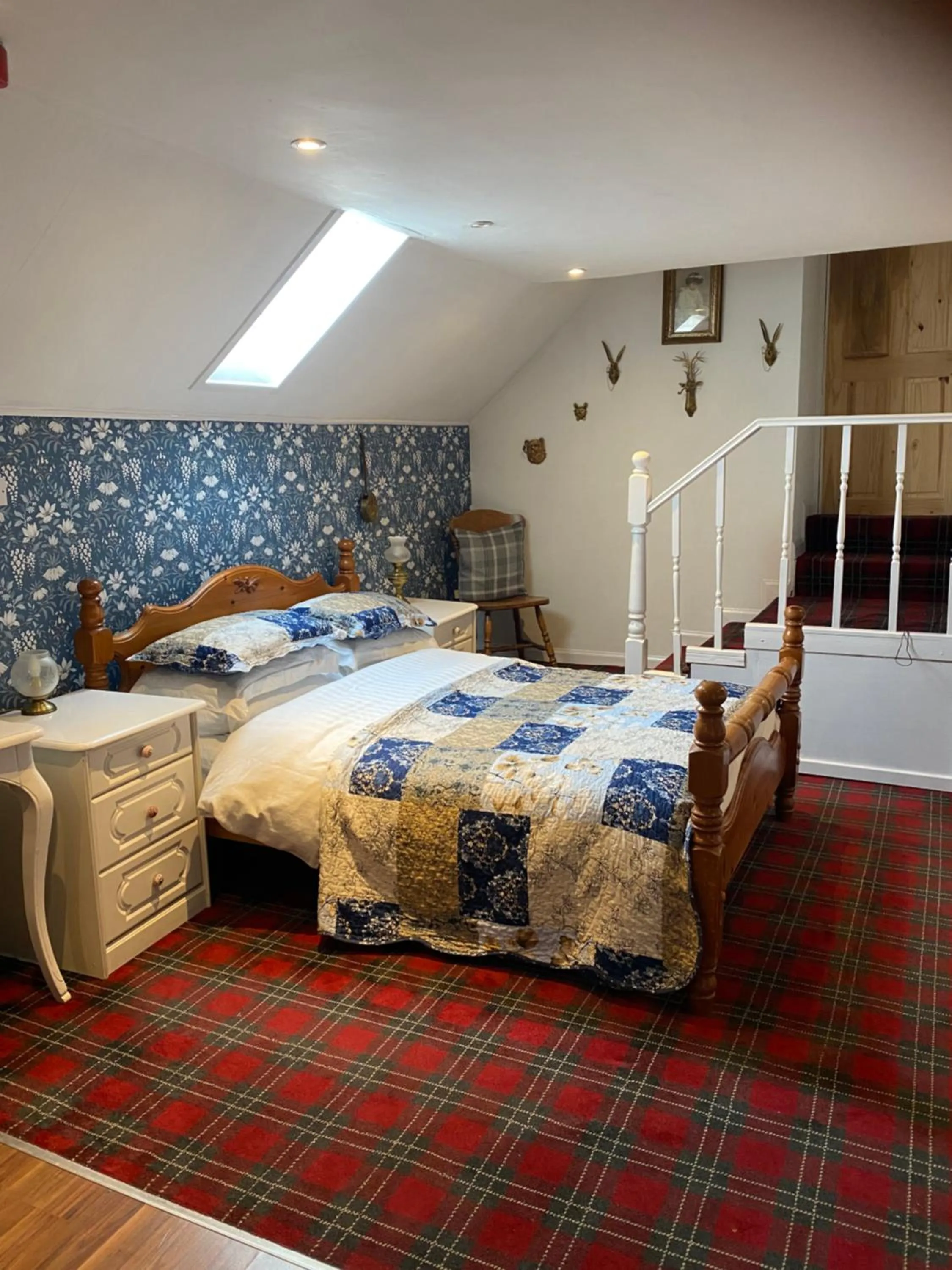 Bed in Craighlaw Historic 2 Bedroom Apartment with Garden