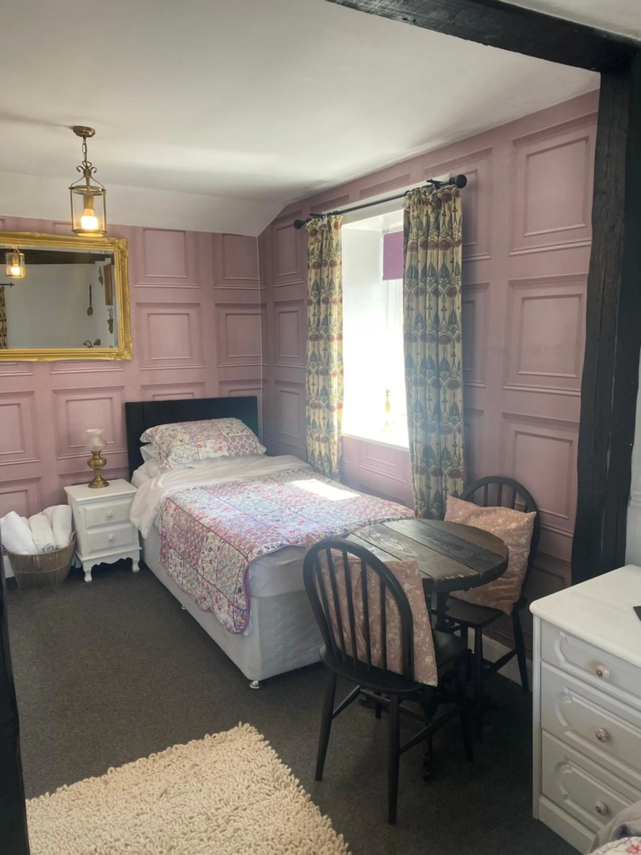 Bed in Craighlaw Vintage Guest Rooms