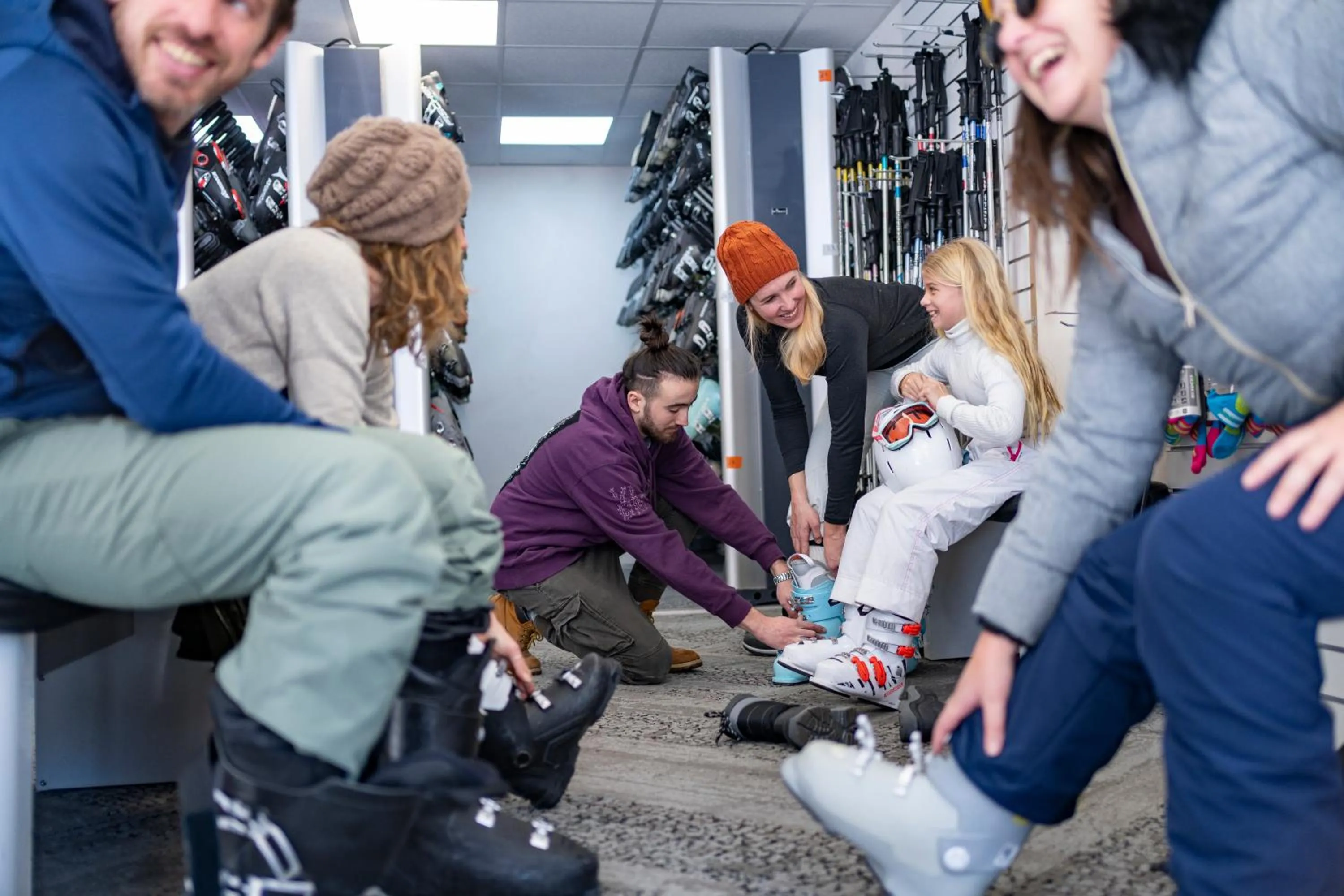 Skiing in Résidence Club MMV L'Altaviva