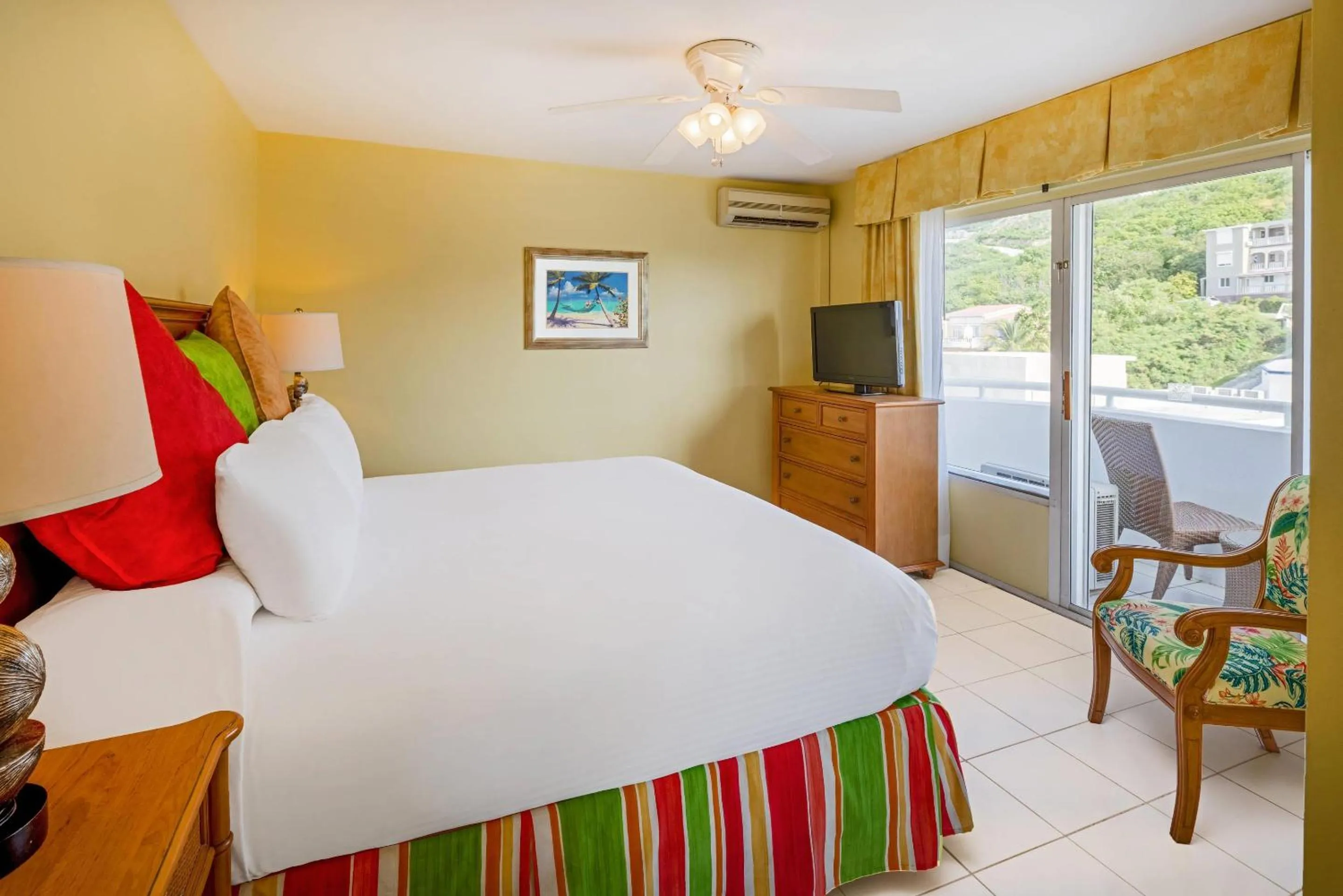 Bedroom, Bed in The Atrium Beach Resort and Spa Sint Maarten, Ascend Hotel Collection