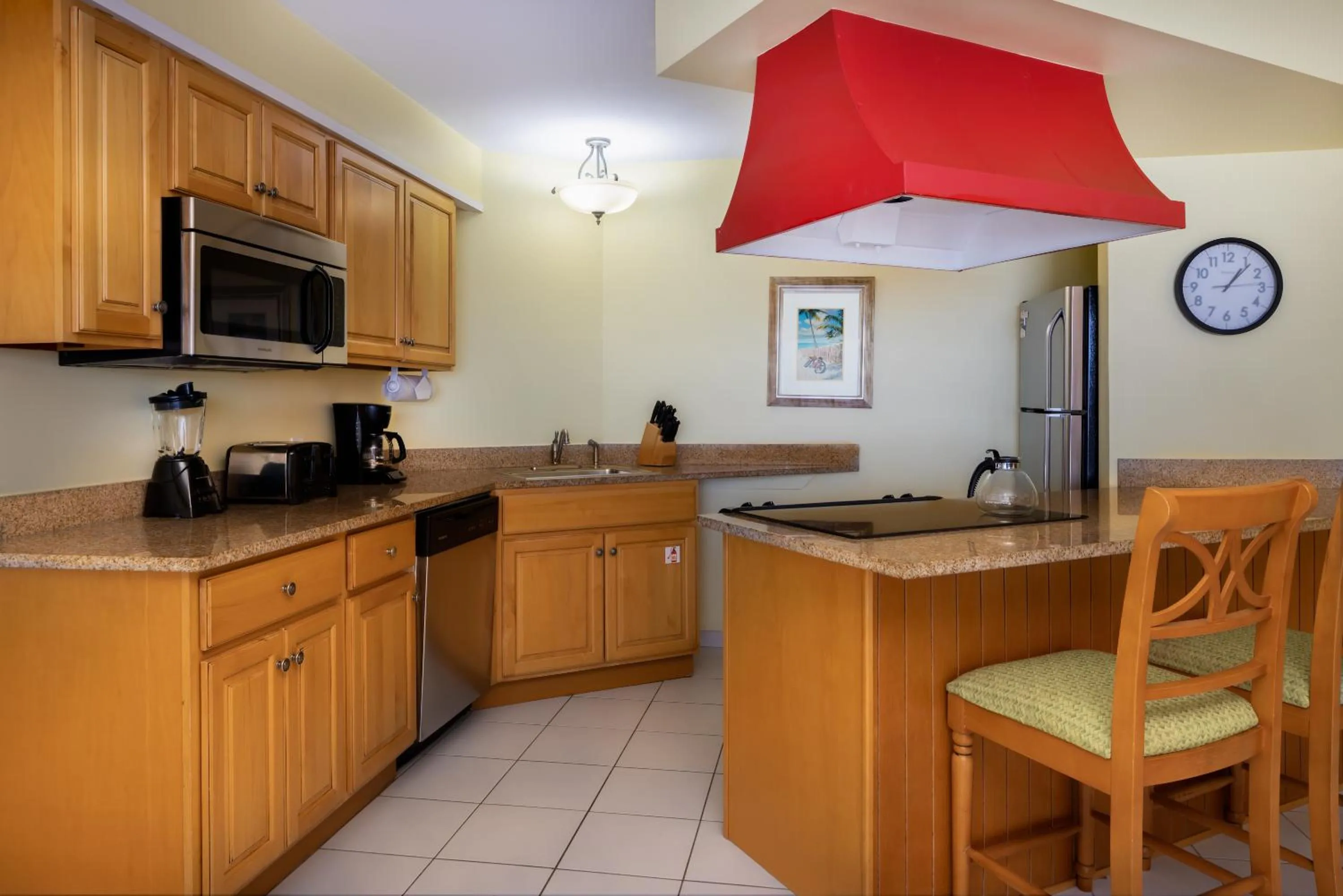 Kitchen or kitchenette in The Atrium Beach Resort and Spa Sint Maarten, Ascend Hotel Collection
