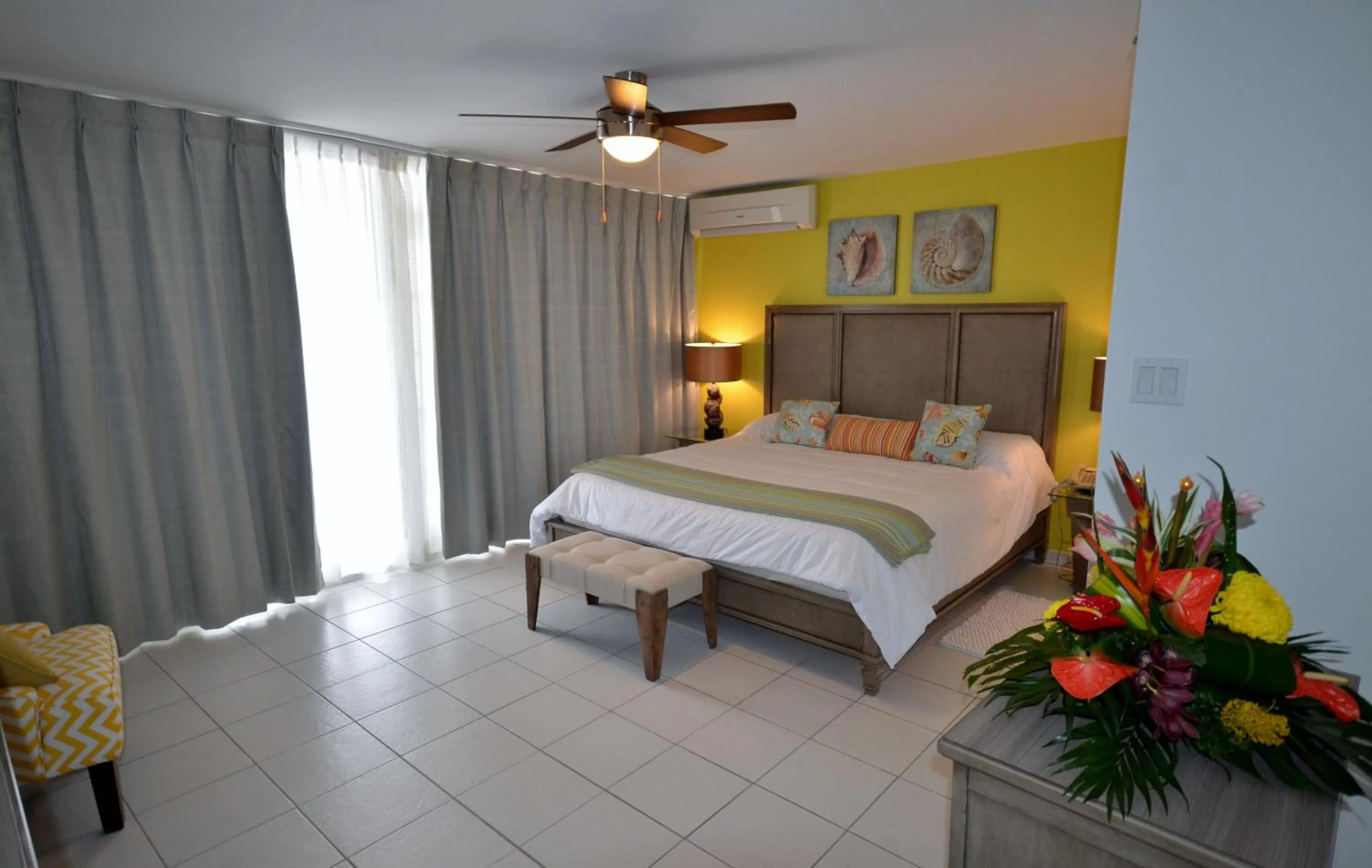 Bedroom, Bed in The Atrium Beach Resort and Spa Sint Maarten, Ascend Hotel Collection