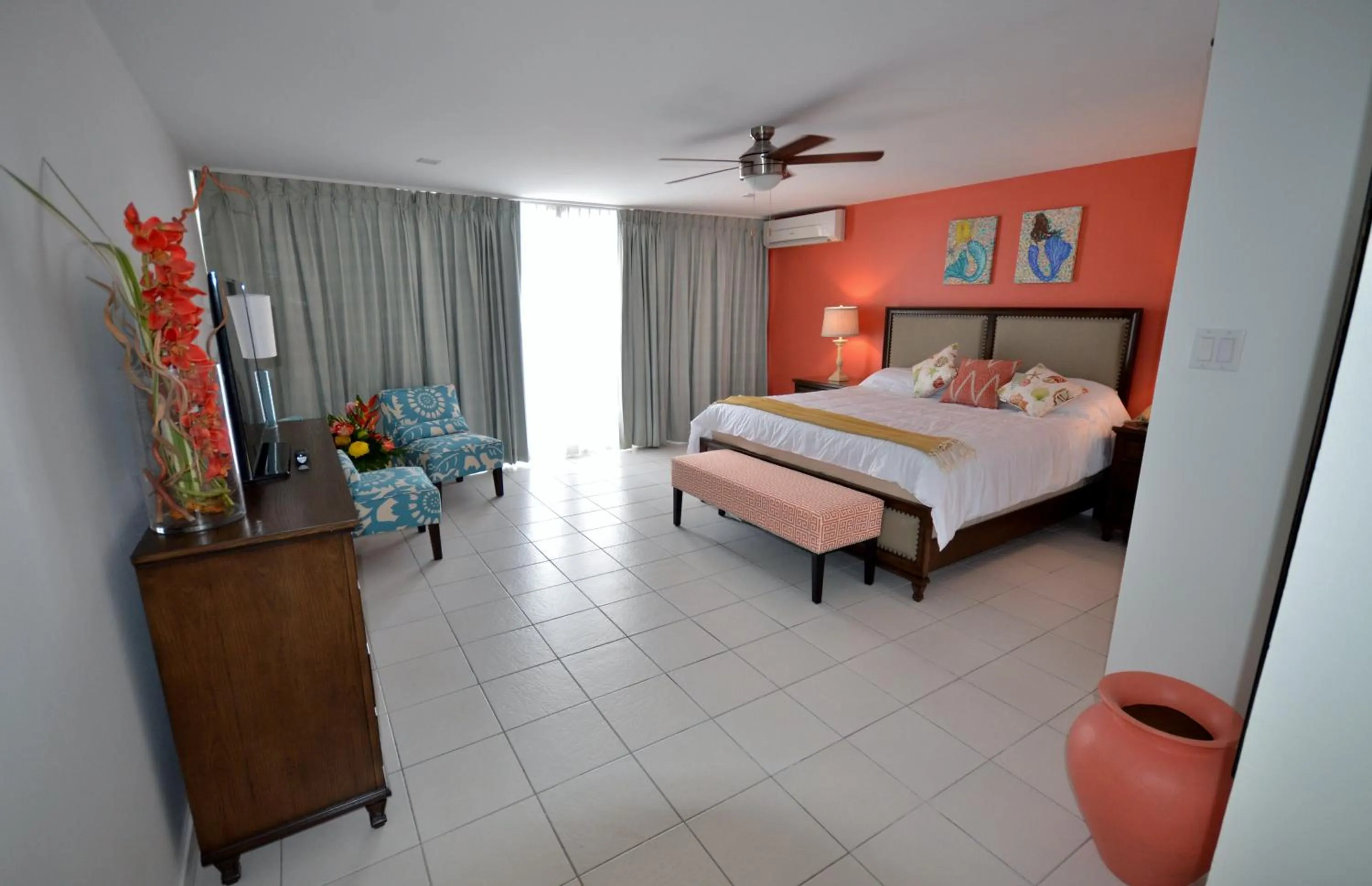 Bedroom, Bed in The Atrium Beach Resort and Spa Sint Maarten, Ascend Hotel Collection