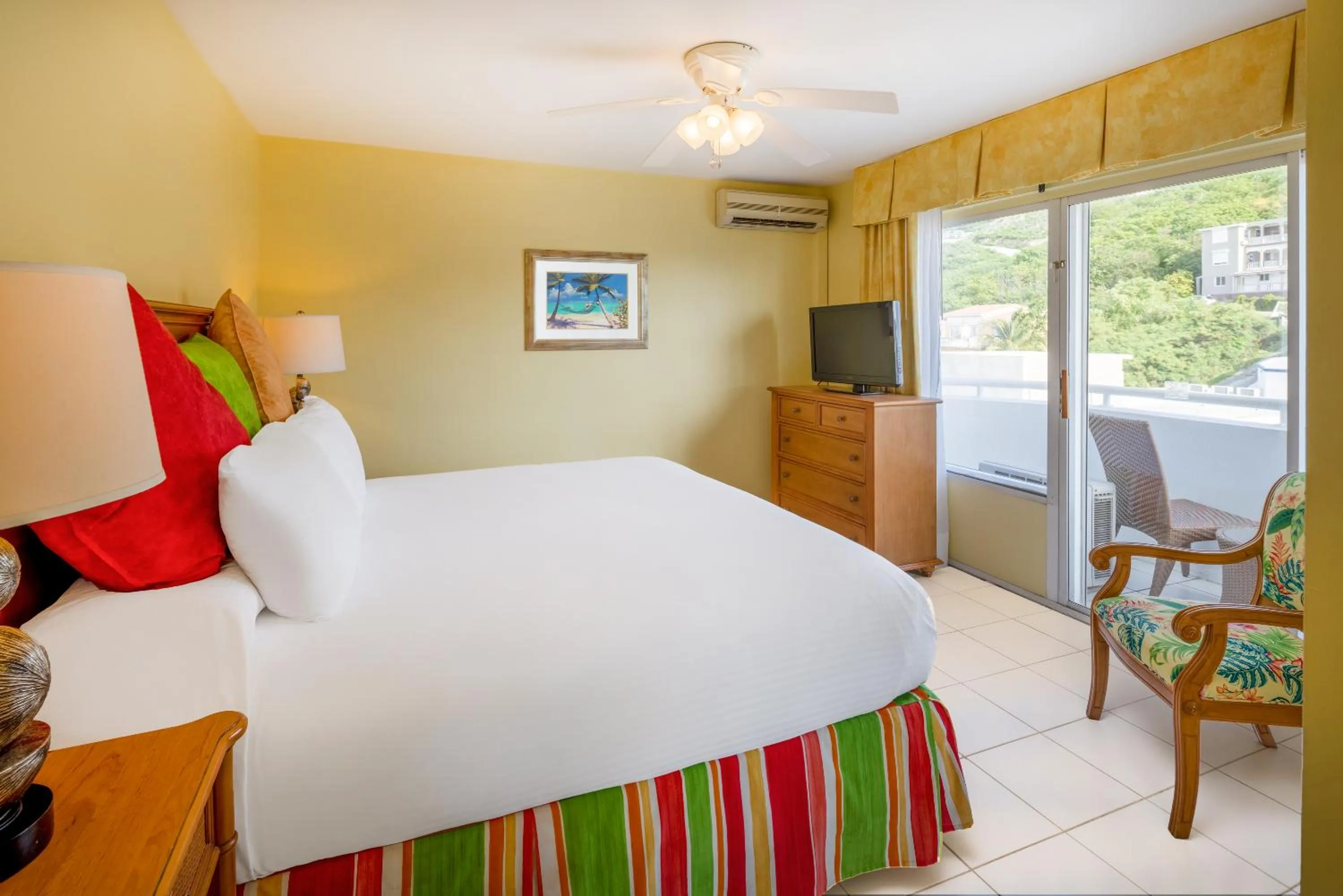 Bed in The Atrium Beach Resort and Spa Sint Maarten, Ascend Hotel Collection