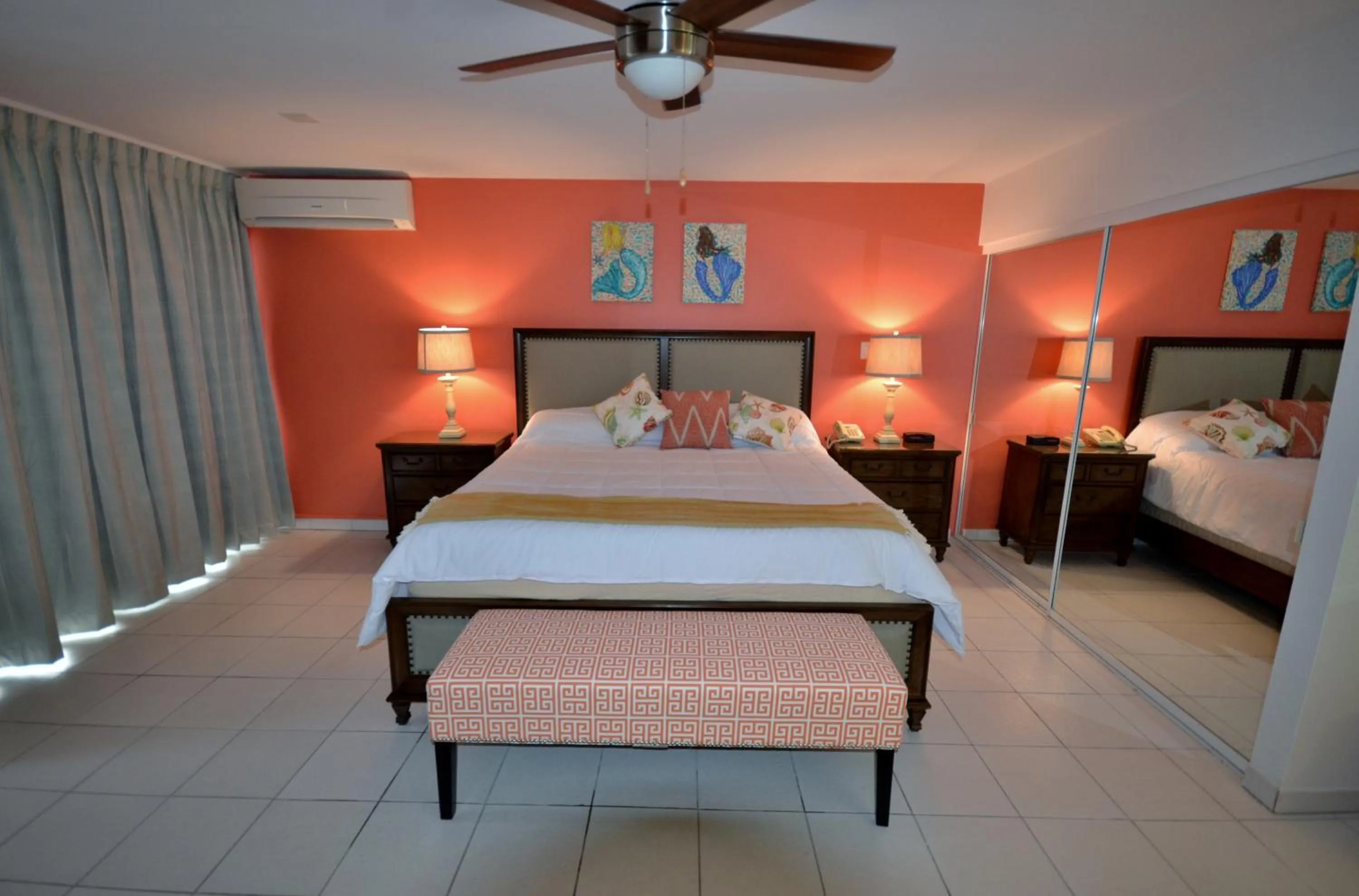 Bedroom, Bed in The Atrium Beach Resort and Spa Sint Maarten, Ascend Hotel Collection
