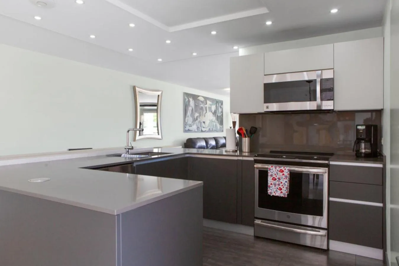 kitchen in The Atrium Beach Resort and Spa Sint Maarten, Ascend Hotel Collection